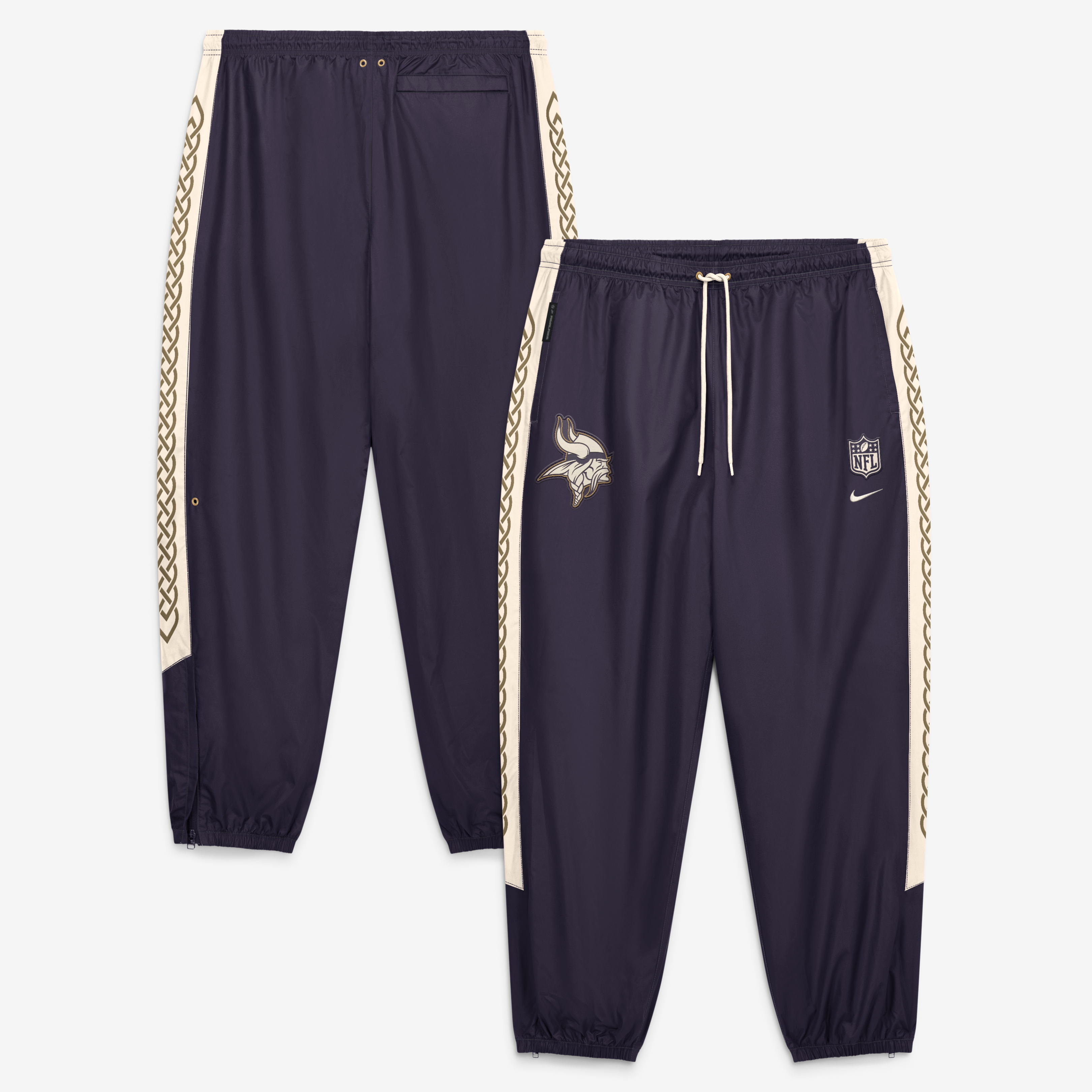 Pantalon Windrunner violet pour homme Nike Minnesota Vikings Collection 2026 Rivalries