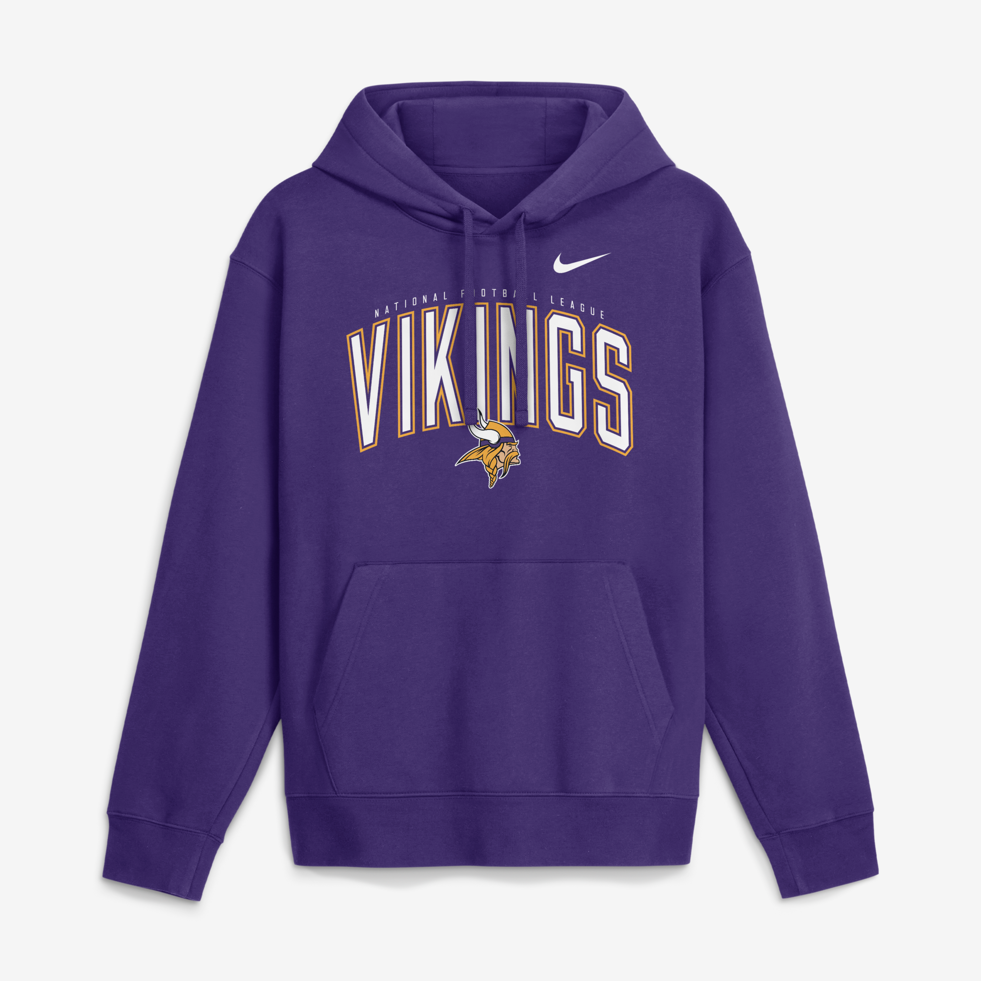Men's Nike Purple Minnesota Vikings Expect Victory Club Fleece Pullover Hoodie