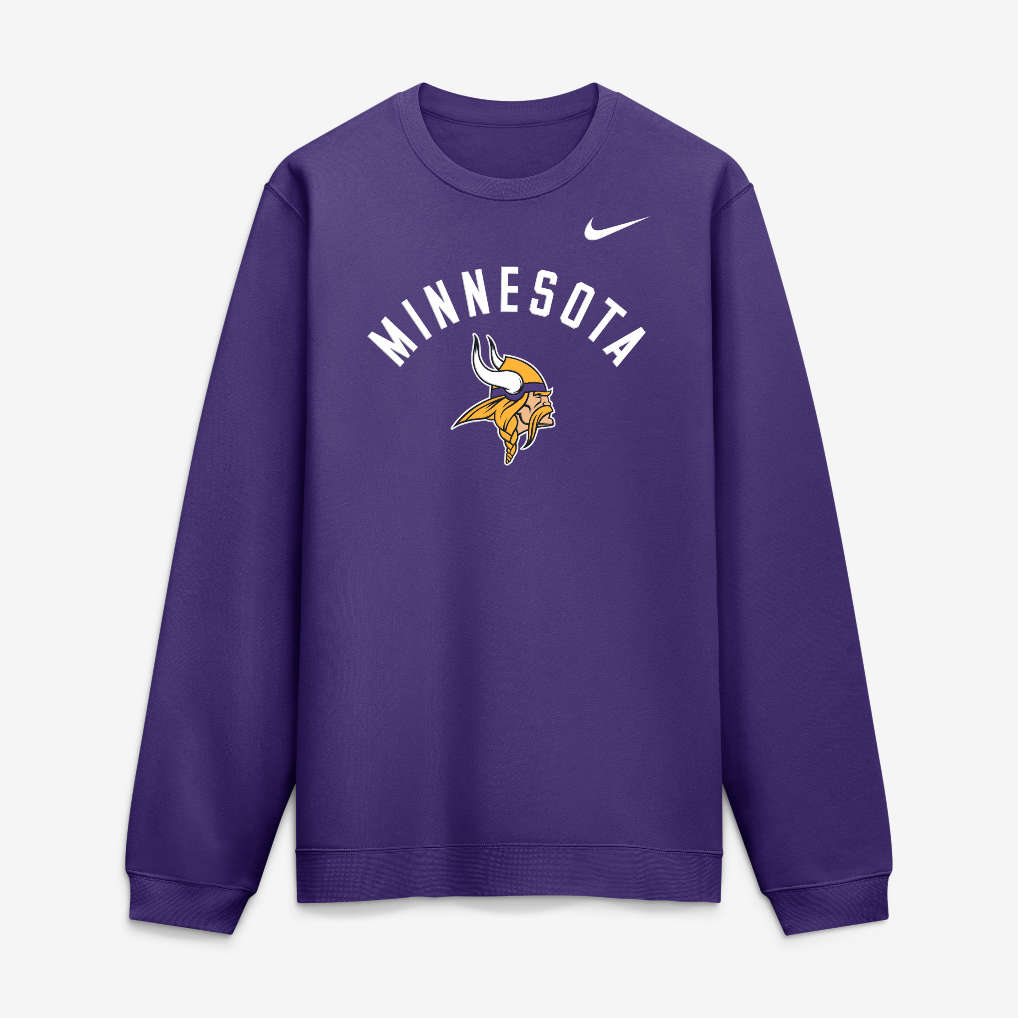 Sweat-shirt Nike Primetime Club violet Minnesota Vikings pour homme