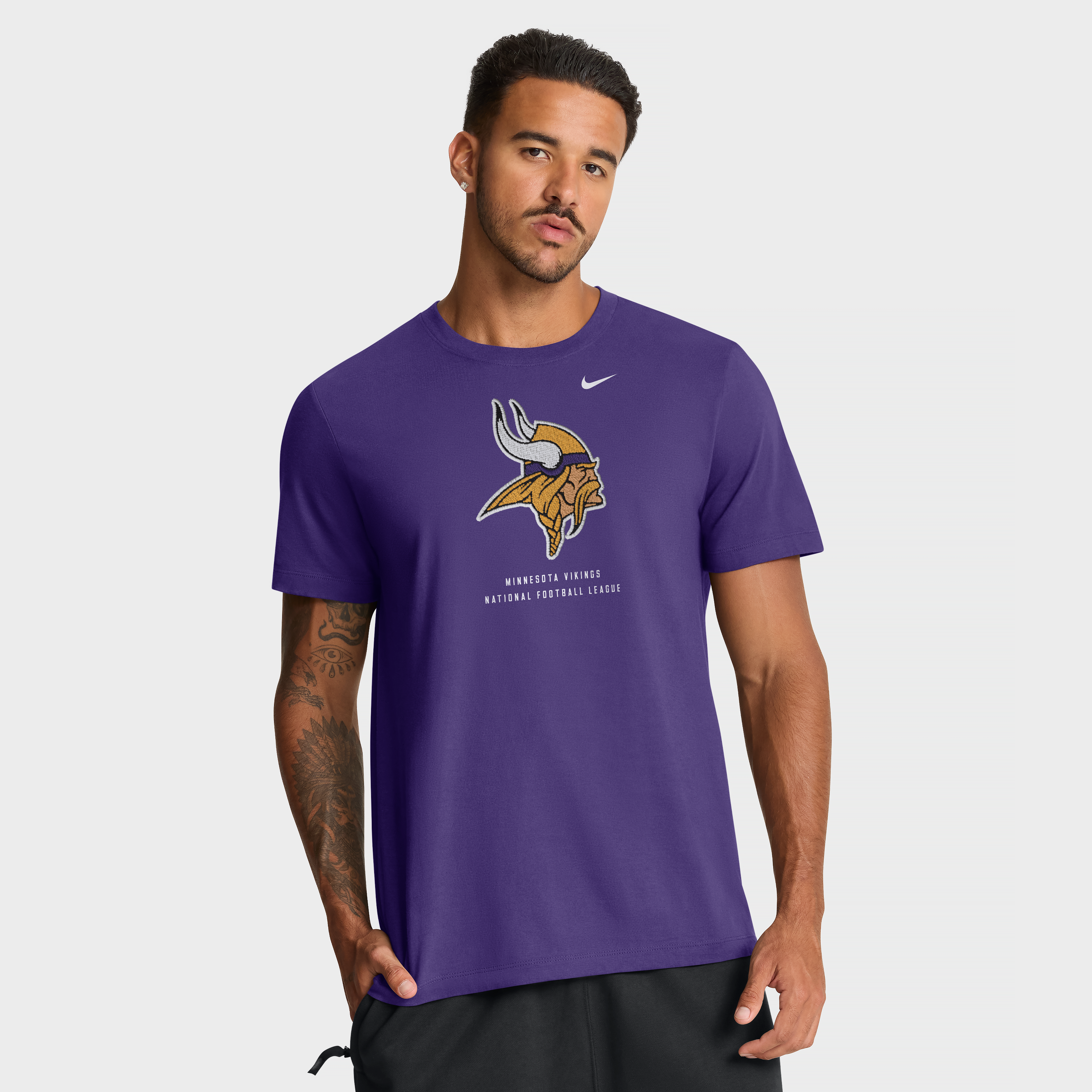 T-shirt Nike violet Minnesota Vikings pour homme
