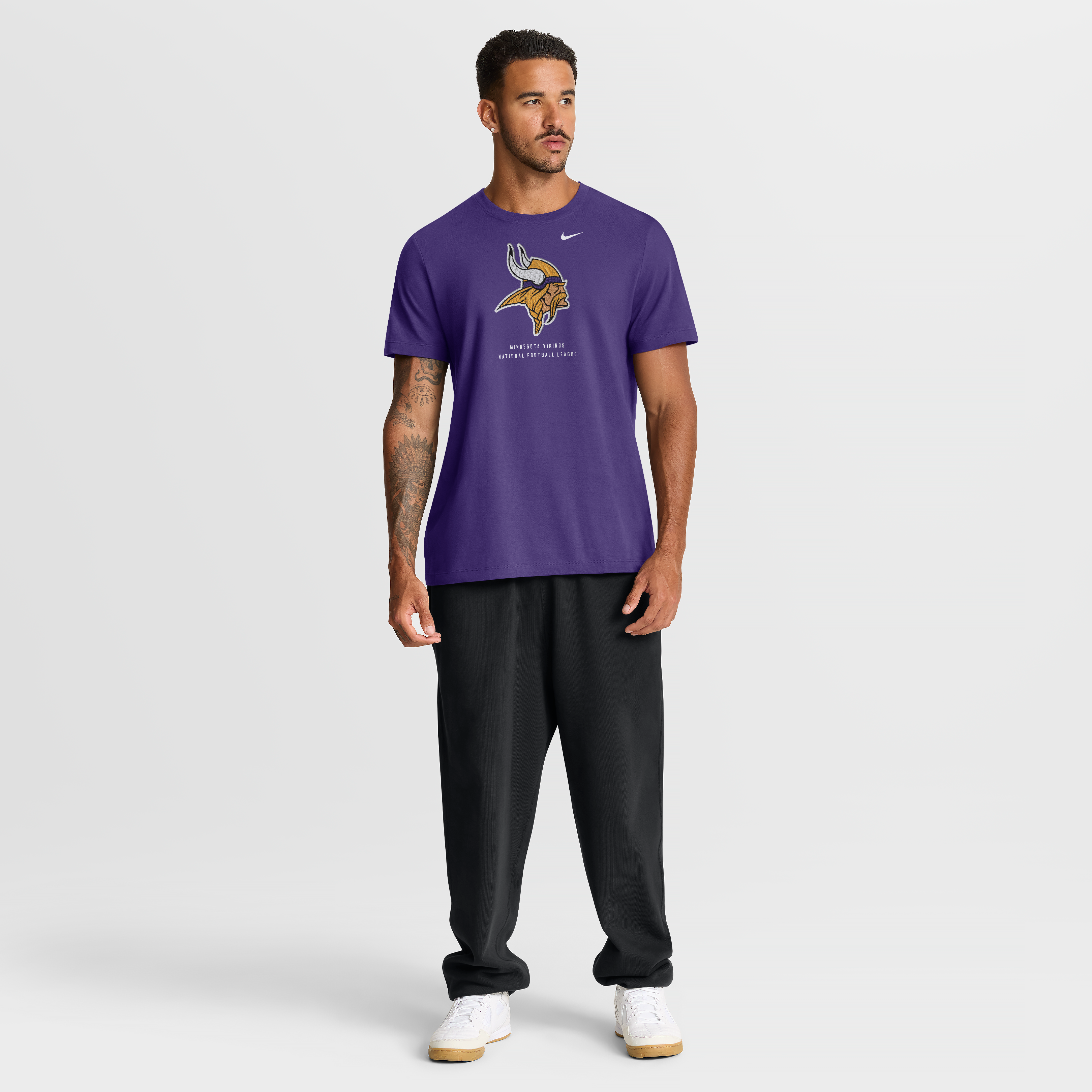 T-shirt Nike violet Minnesota Vikings pour homme