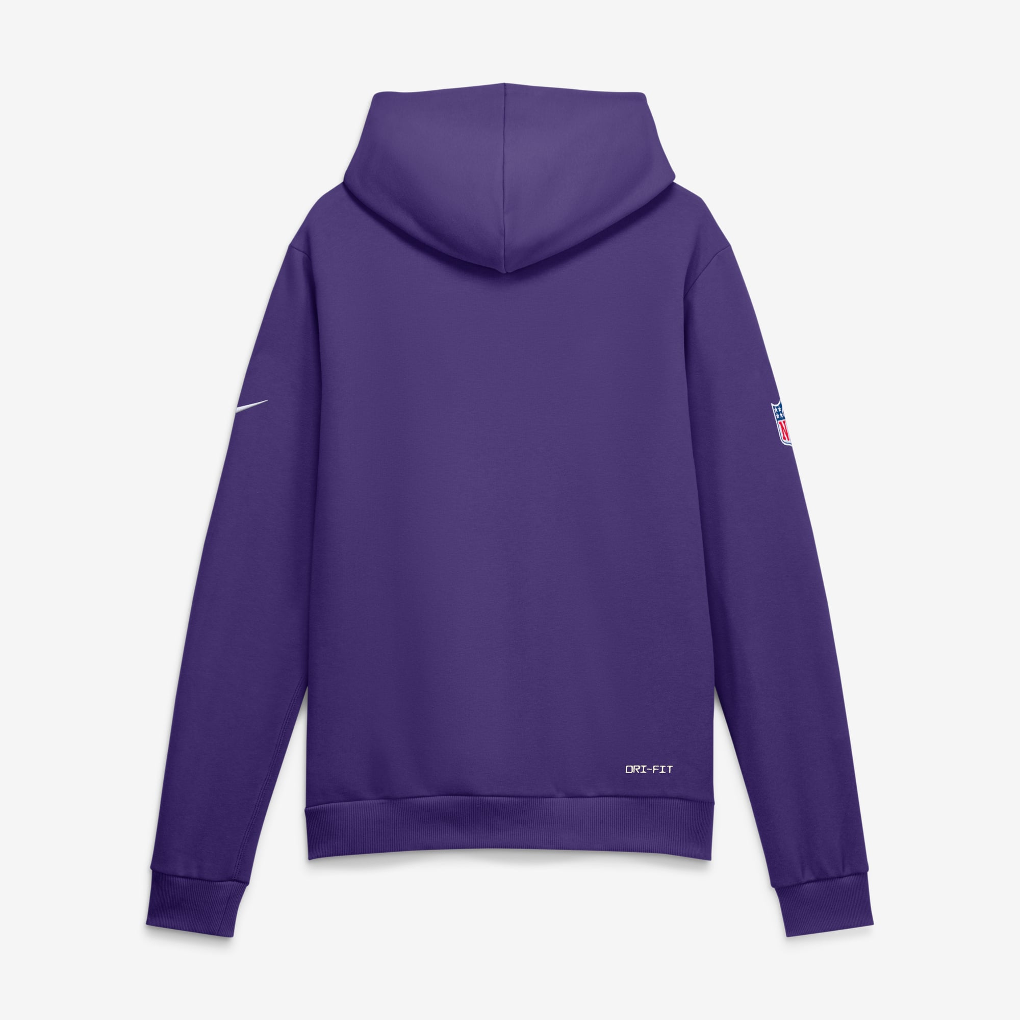 Sweat à capuche Nike Dri-FIT violet Minnesota Vikings Sideline Standard Issue pour homme