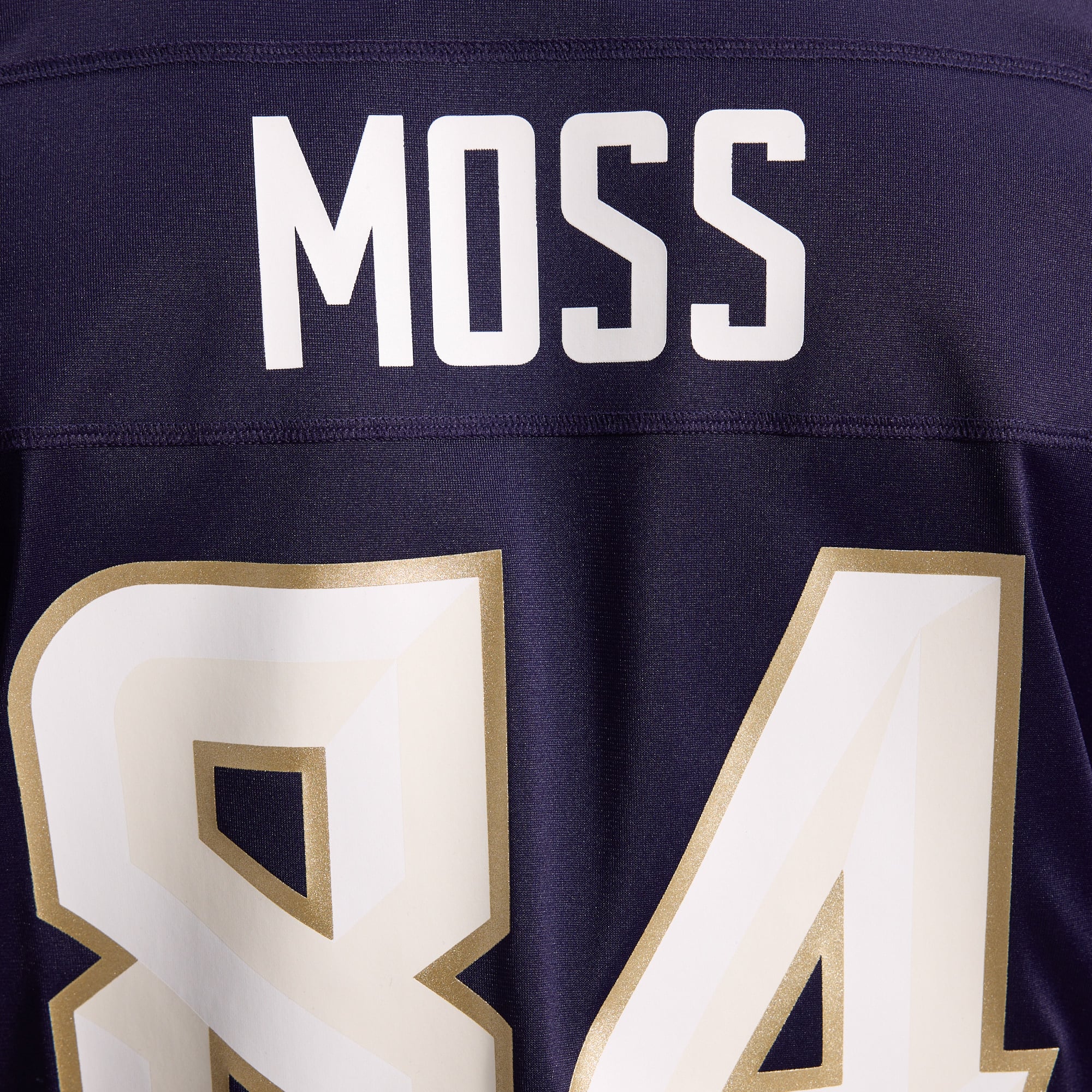 Men's Nike Randy Moss Purple Minnesota Vikings 2026 Rivalries Collection Game Jersey