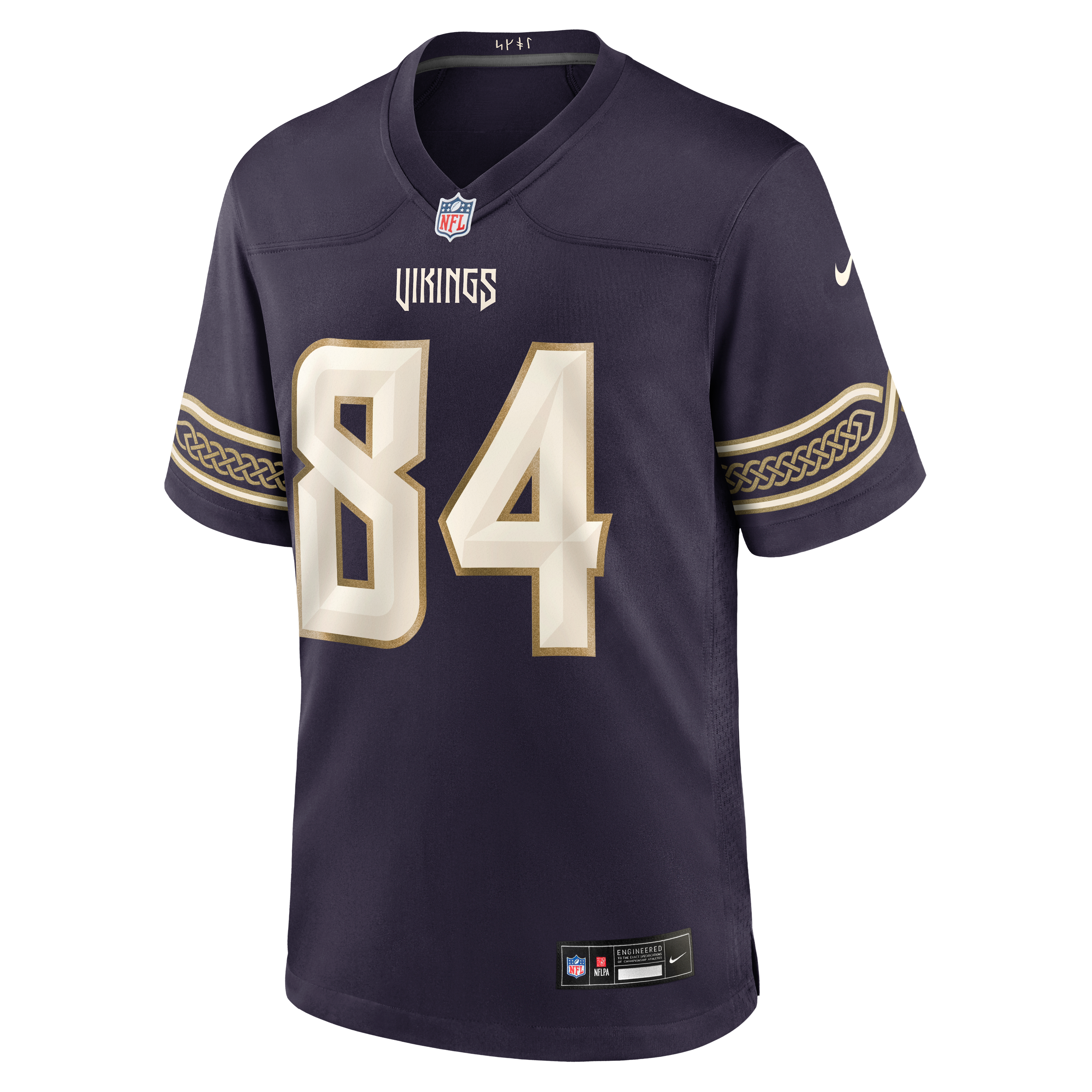 Men's Nike Randy Moss Purple Minnesota Vikings 2026 Rivalries Collection Game Jersey