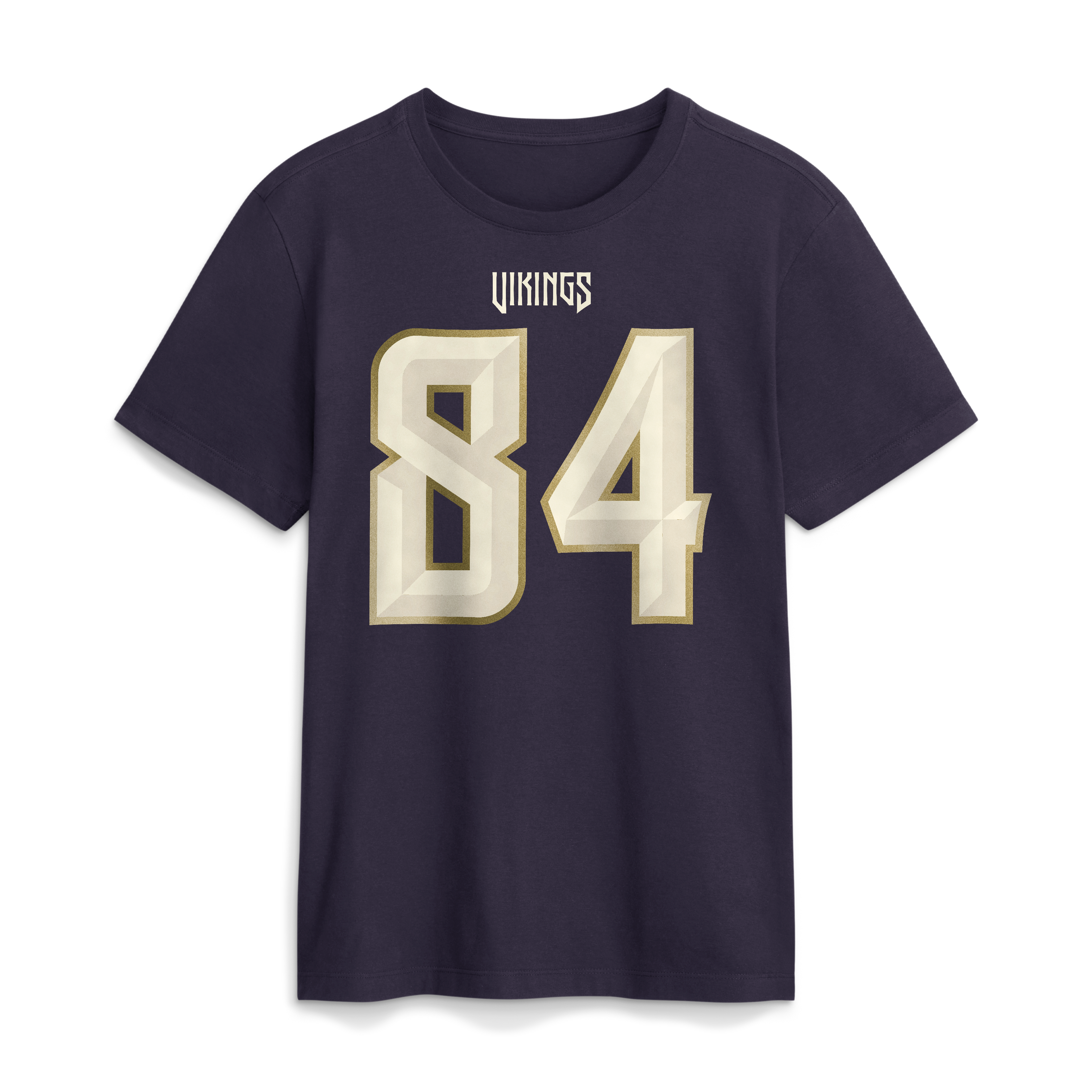 Men's Nike Randy Moss Purple Minnesota Vikings 2026 Rivalries Collection Player Name & Number T-Shirt