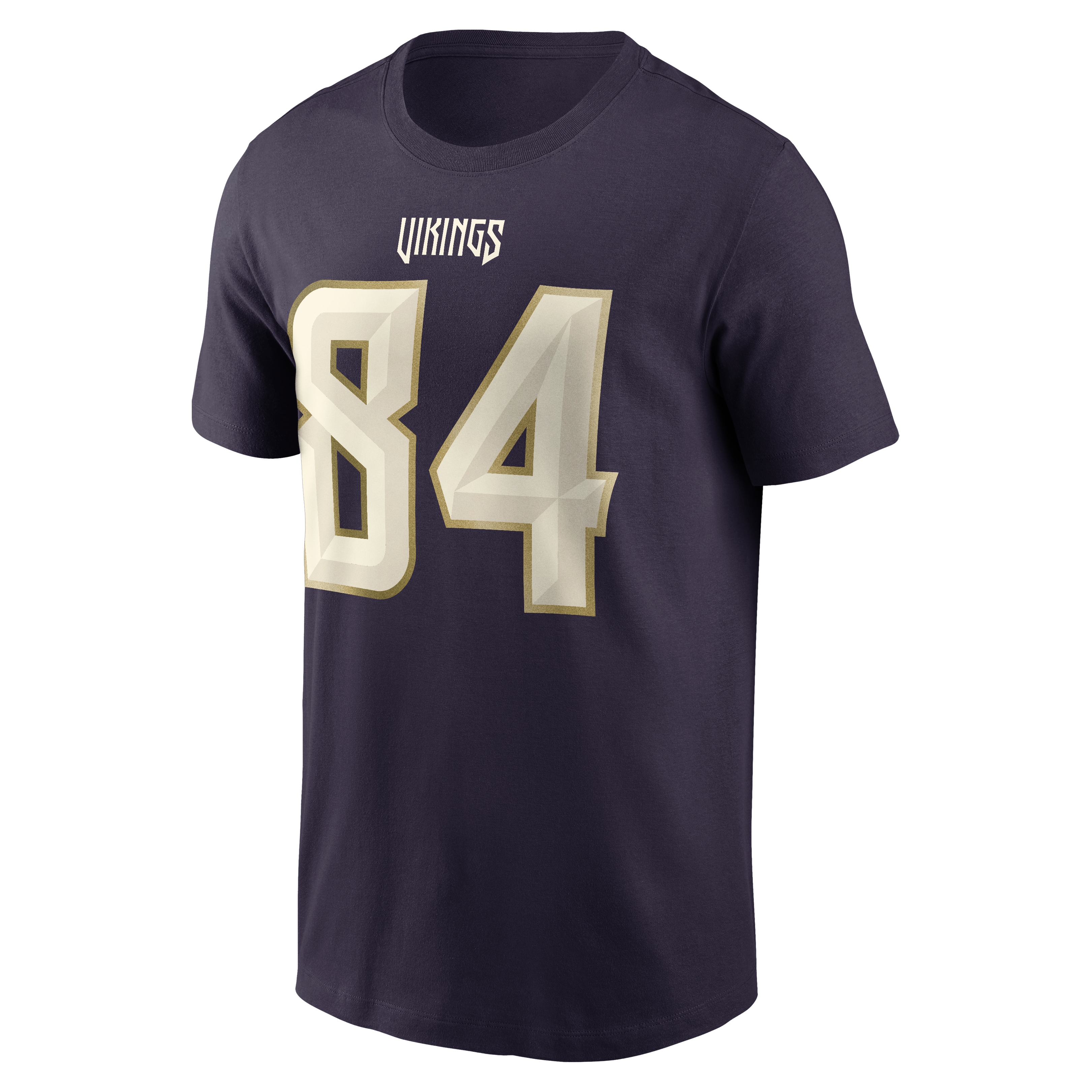 Men's Nike Randy Moss Purple Minnesota Vikings 2026 Rivalries Collection Player Name & Number T-Shirt