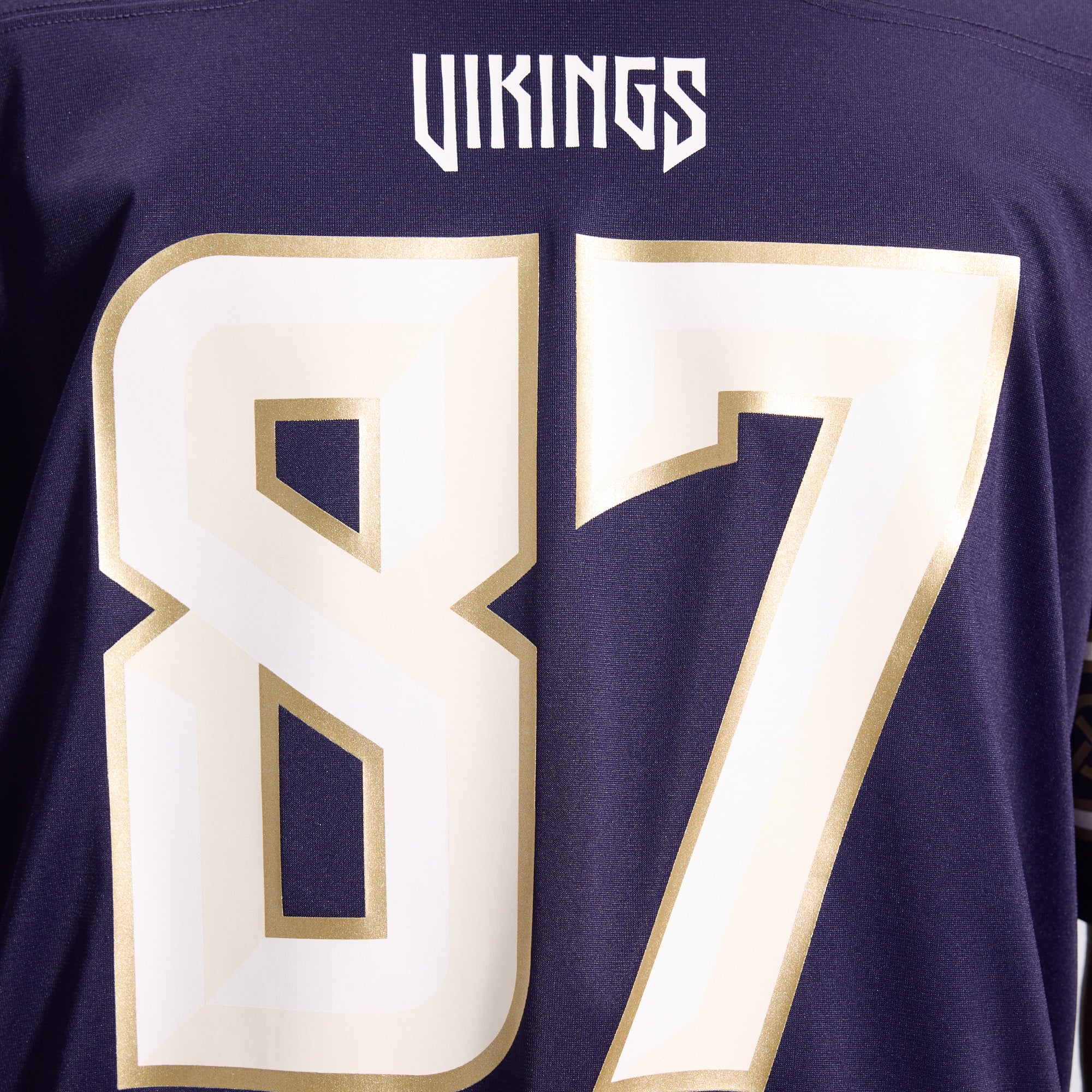 Maillot de match Nike T.J. Hockenson violet Minnesota Vikings Collection 2026 pour homme