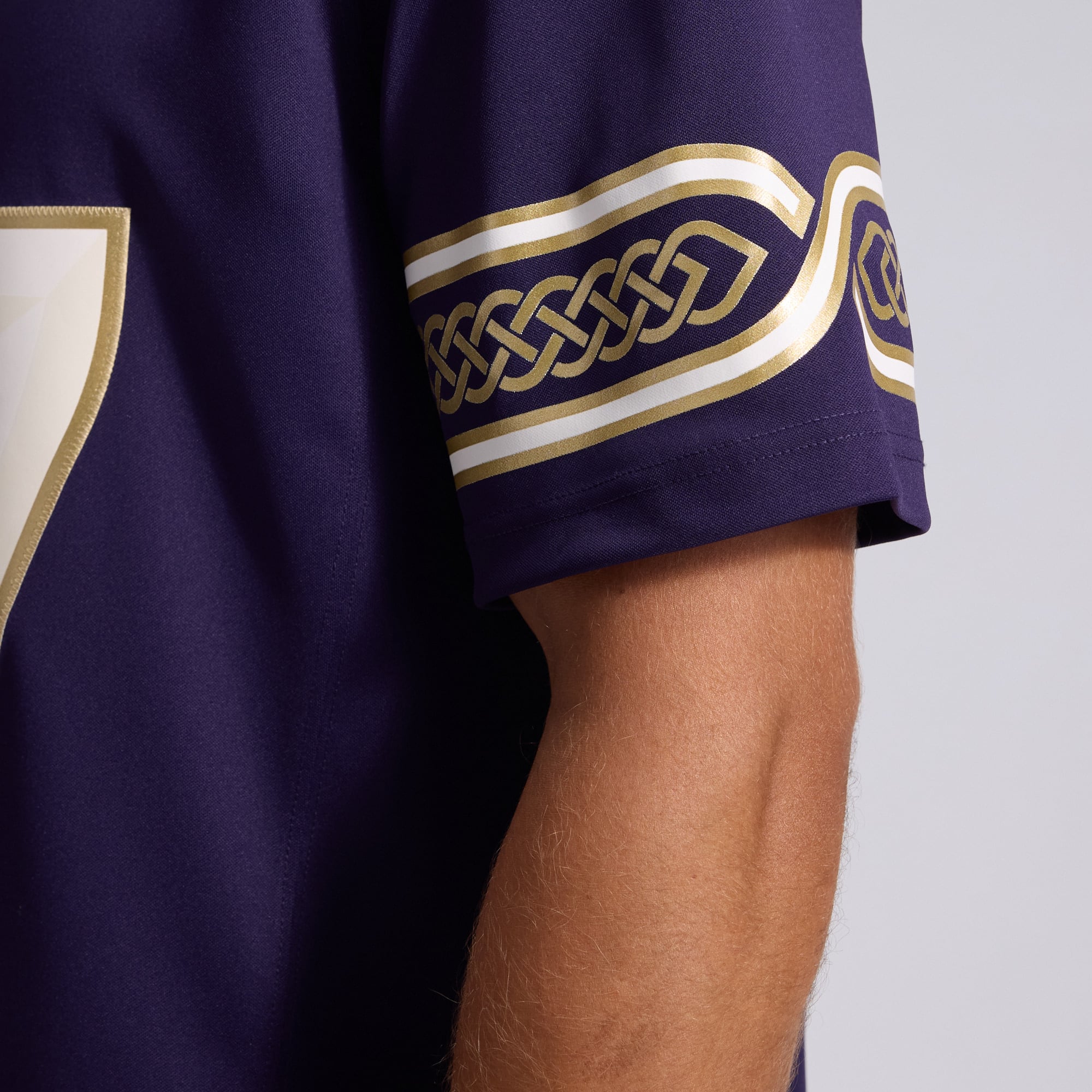 Men's Nike T.J. Hockenson Purple Minnesota Vikings 2026 Rivalries Collection Stitched Limited Jersey