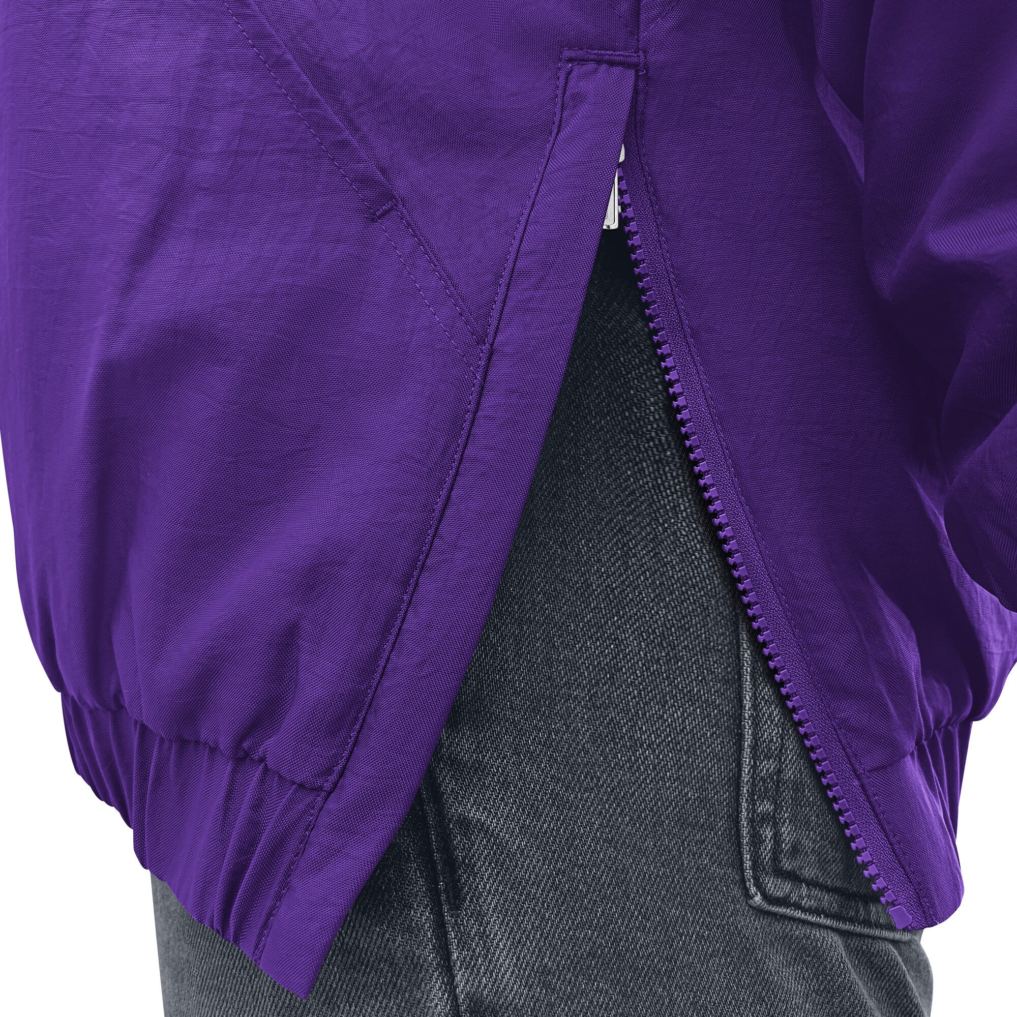 Veste à capuche demi-zip Starter violette Minnesota Vikings pour homme