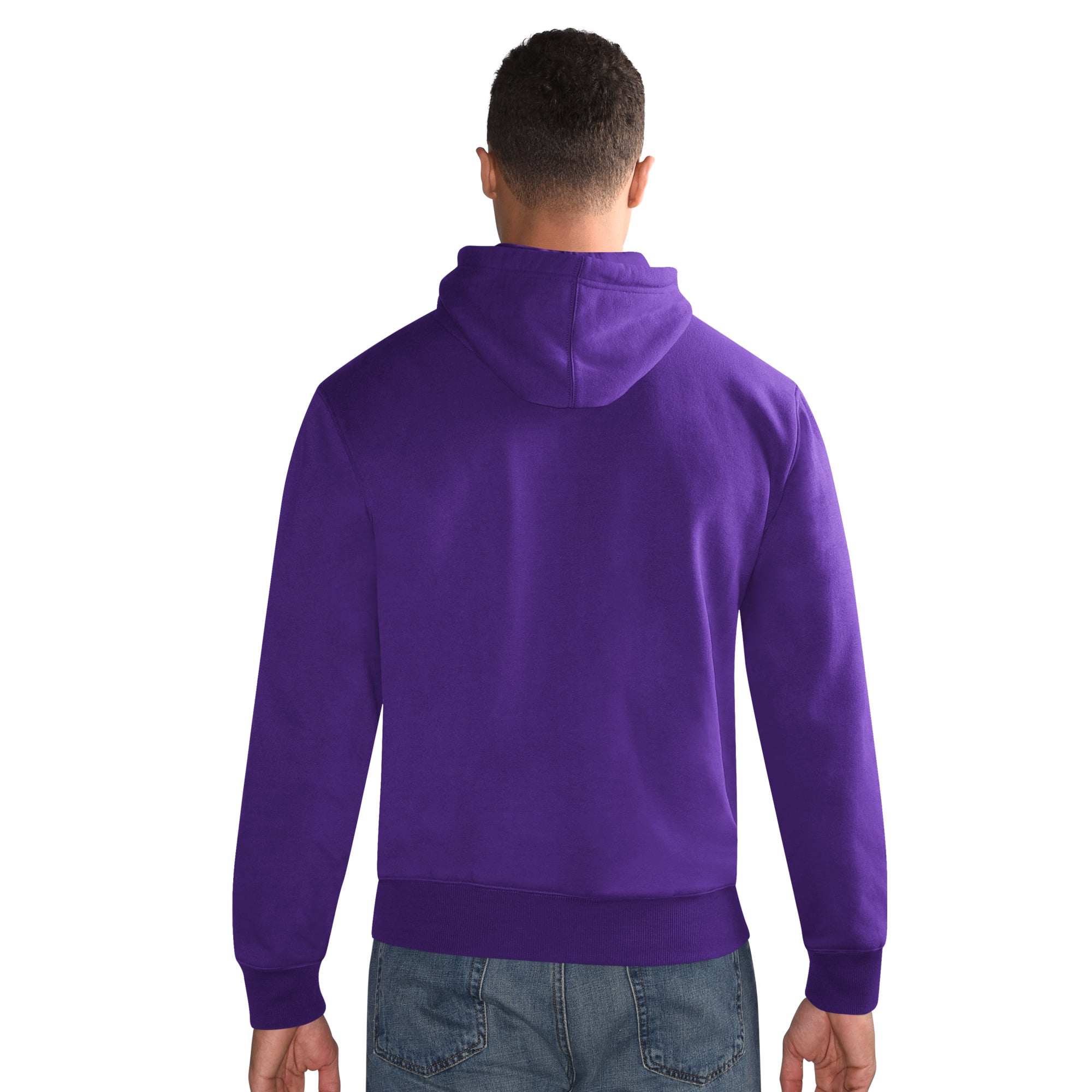 Ensemble sweat à capuche et bonnet revers Starter violet Minnesota Vikings pour homme