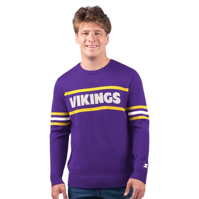 Minnesota Vikings Starter Player Sweater - Purple