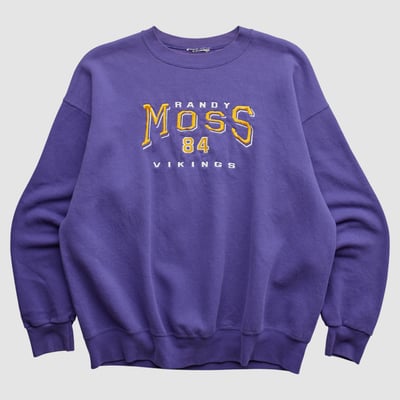 Minnesota Vikings 2000s Pullover Sweatshirt - Purple - L by Fanatics Real Vintage