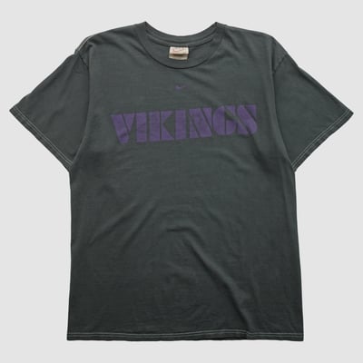 Minnesota Vikings Nike 2000s T-shirt - Black - M by Fanatics Real Vintage