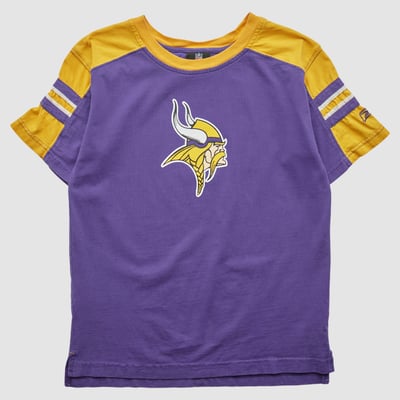 Minnesota Vikings Reebok 2010s T-shirt - Purple - Yth M by Fanatics Real Vintage