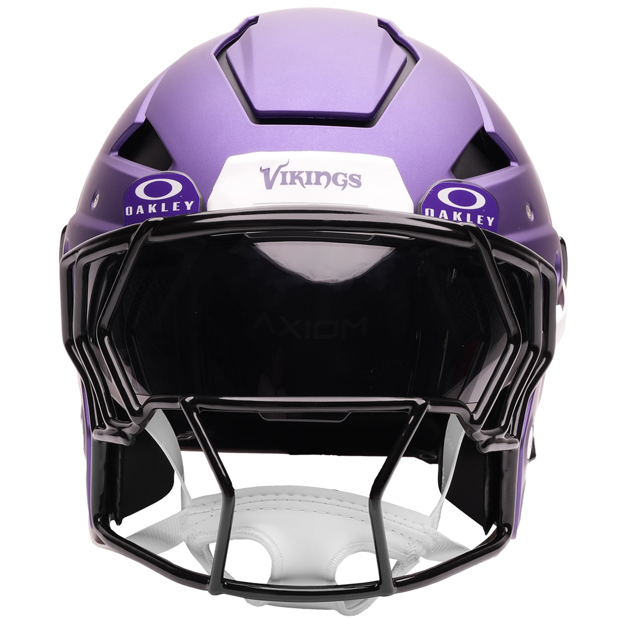 Casque authentique Riddell Axiom des Vikings du Minnesota