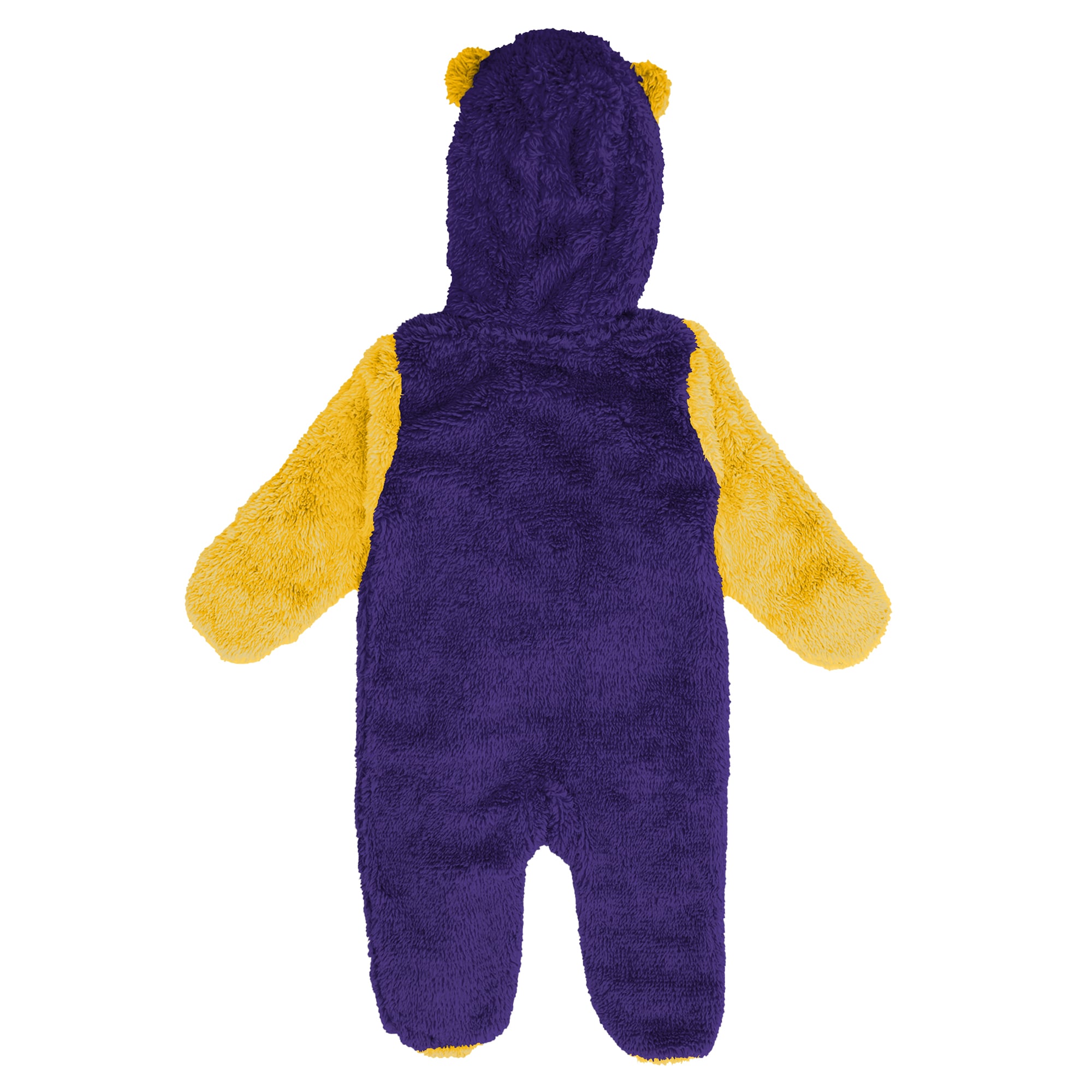 Grenouillère en polaire Outerstuff violette Minnesota Vikings pour nouveau-né, fermeture éclair intégrale