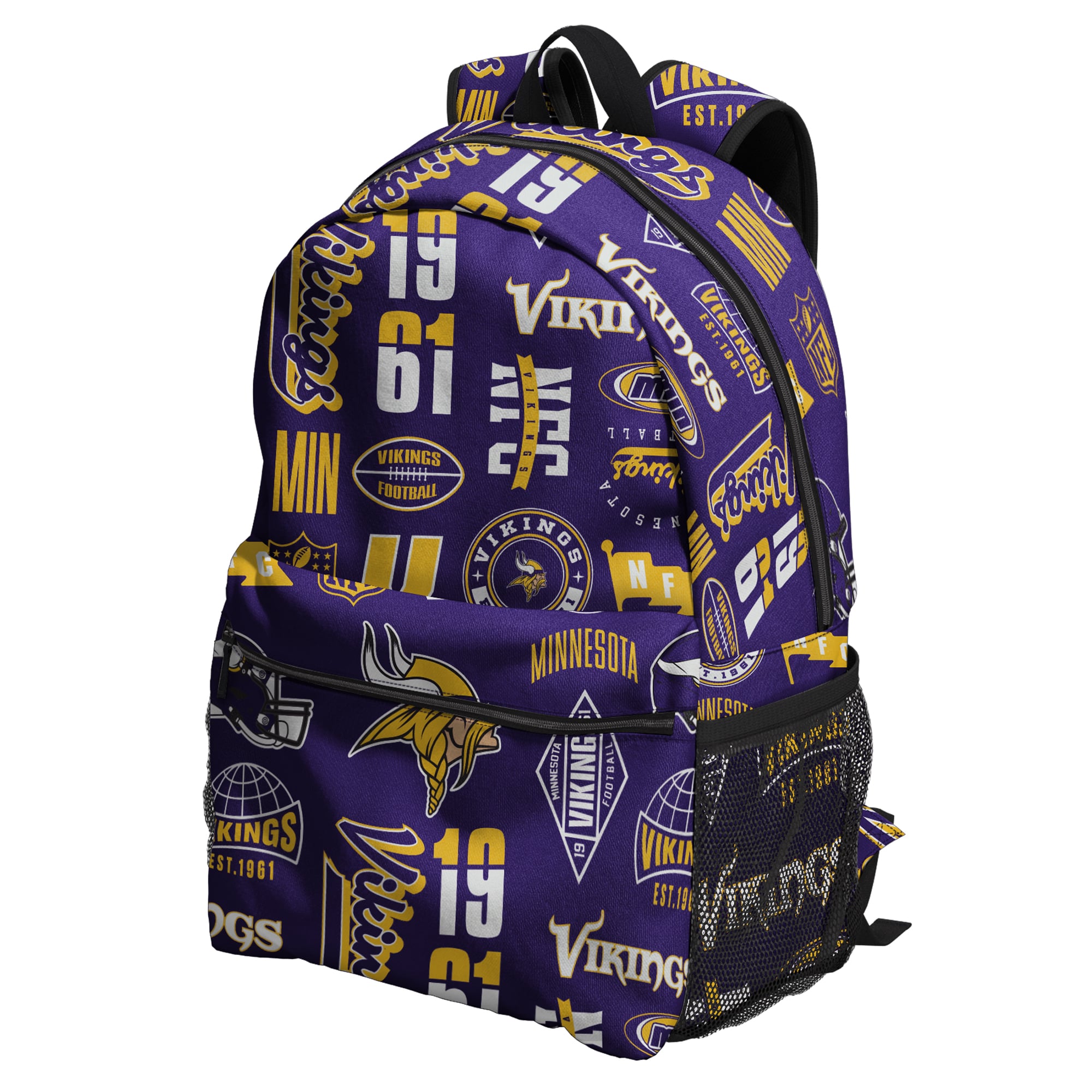 Ensemble sac à dos et boîte à lunch Outerstuff Minnesota Vikings
