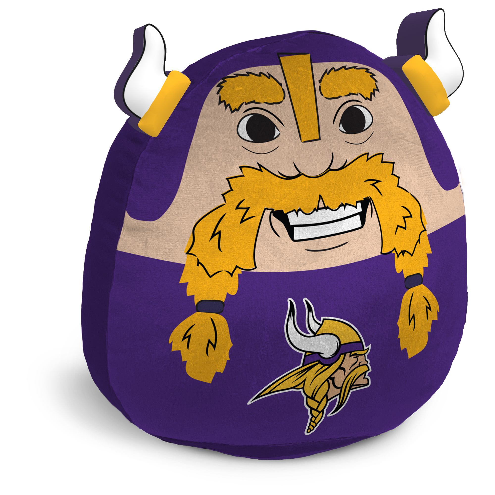 Pegasus Minnesota Vikings Oreiller mascotte en peluche avec caractéristiques