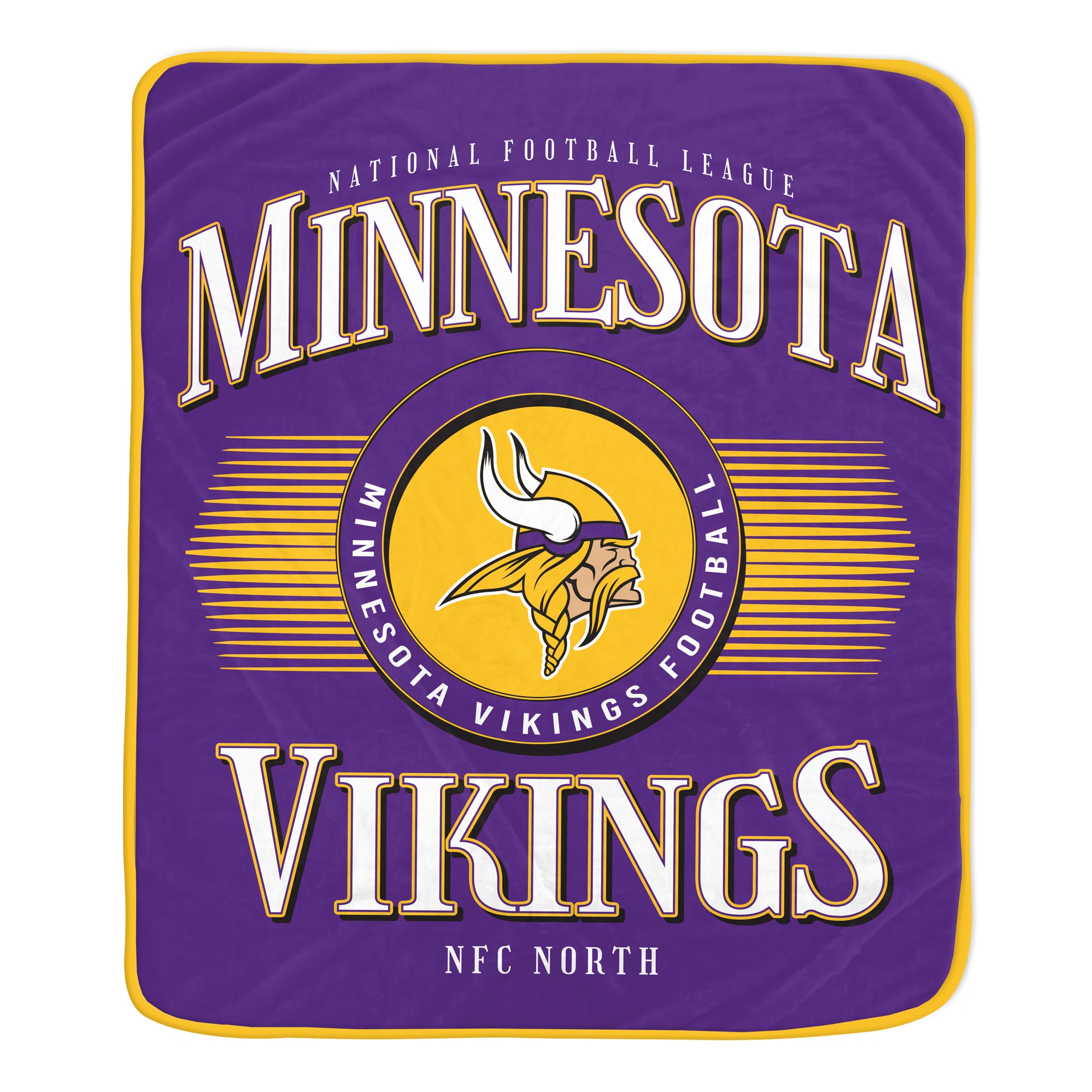 Couverture ultra douce Pegasus Minnesota Vikings Spotlight Arch 60" x 70"