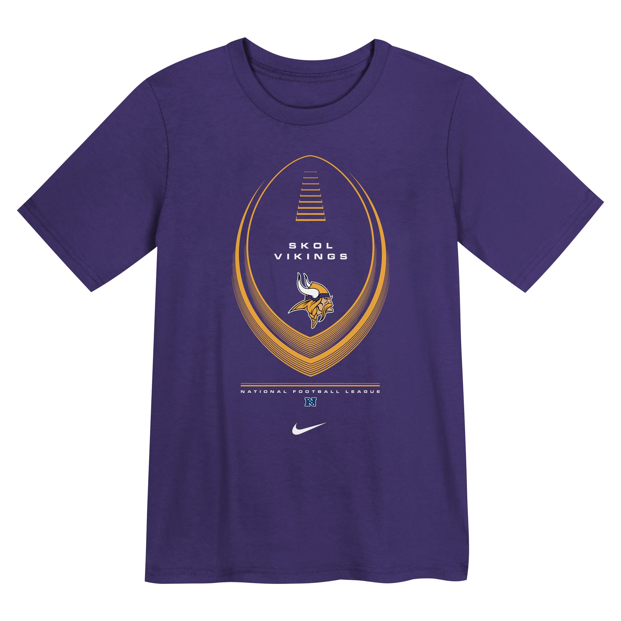 T-shirt Nike violet Minnesota Vikings Legend Icon pour enfants d'âge préscolaire