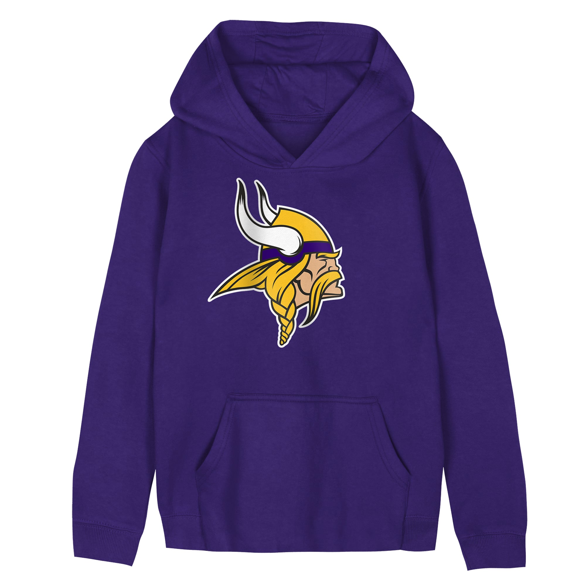 Preschool Outerstuff Purple Minnesota Vikings Primary Logo Fleece Hoodie