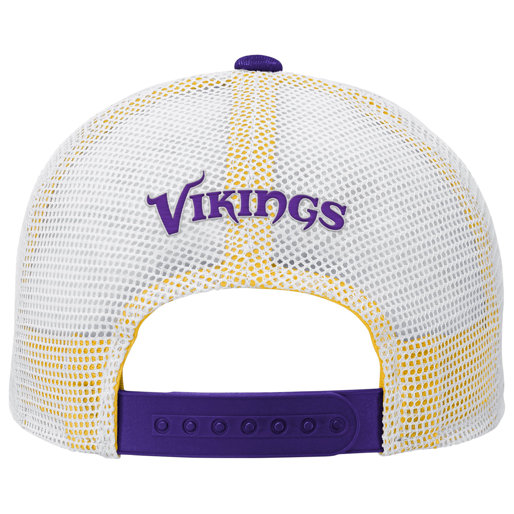 Casquette ajustable Preschool Outerstuff violette et blanche Minnesota Vikings Core Lockup Trucker