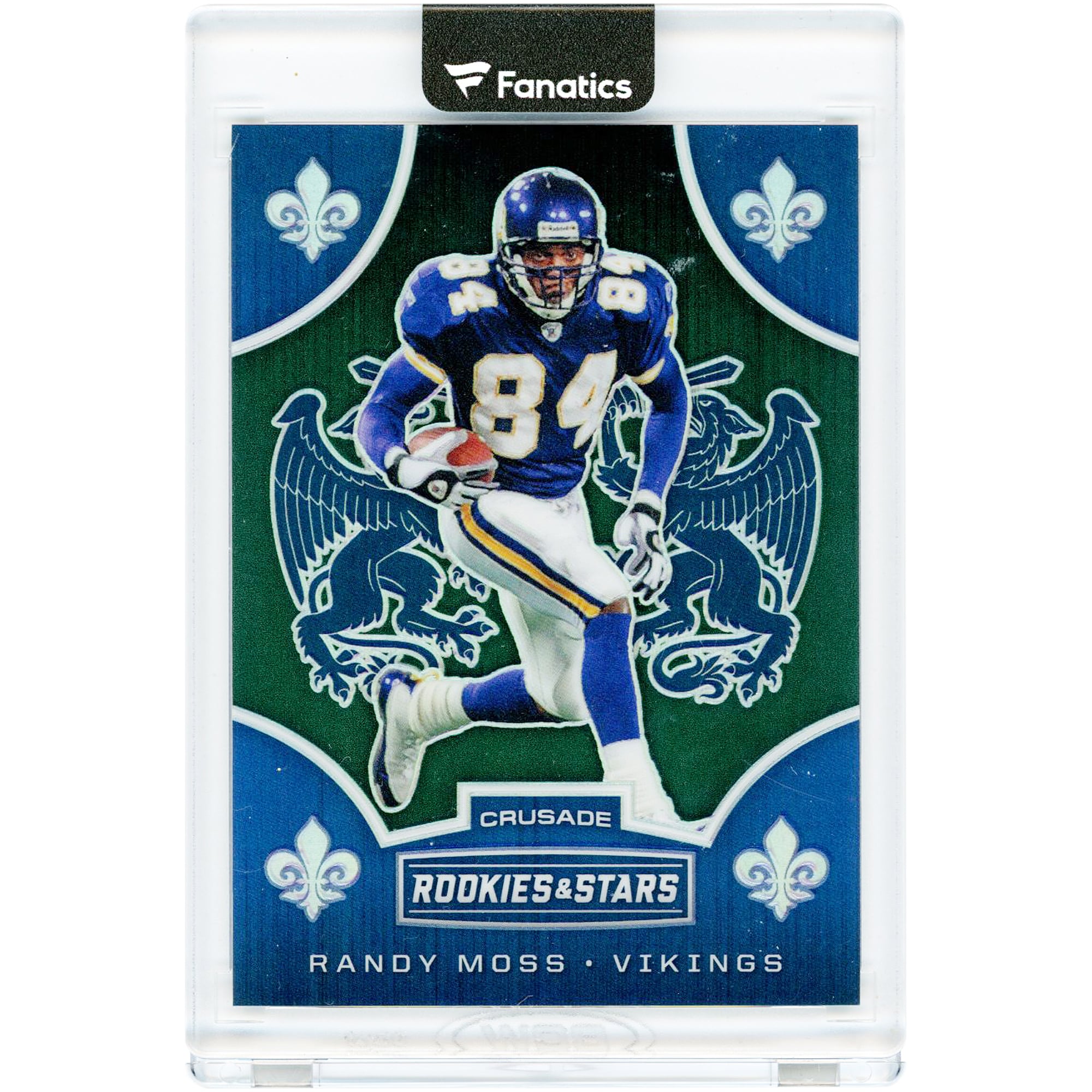 Randy Moss Minnesota Vikings 2019 Panini Rookies & Stars Crusade Green #CS-RM #2/5 Card