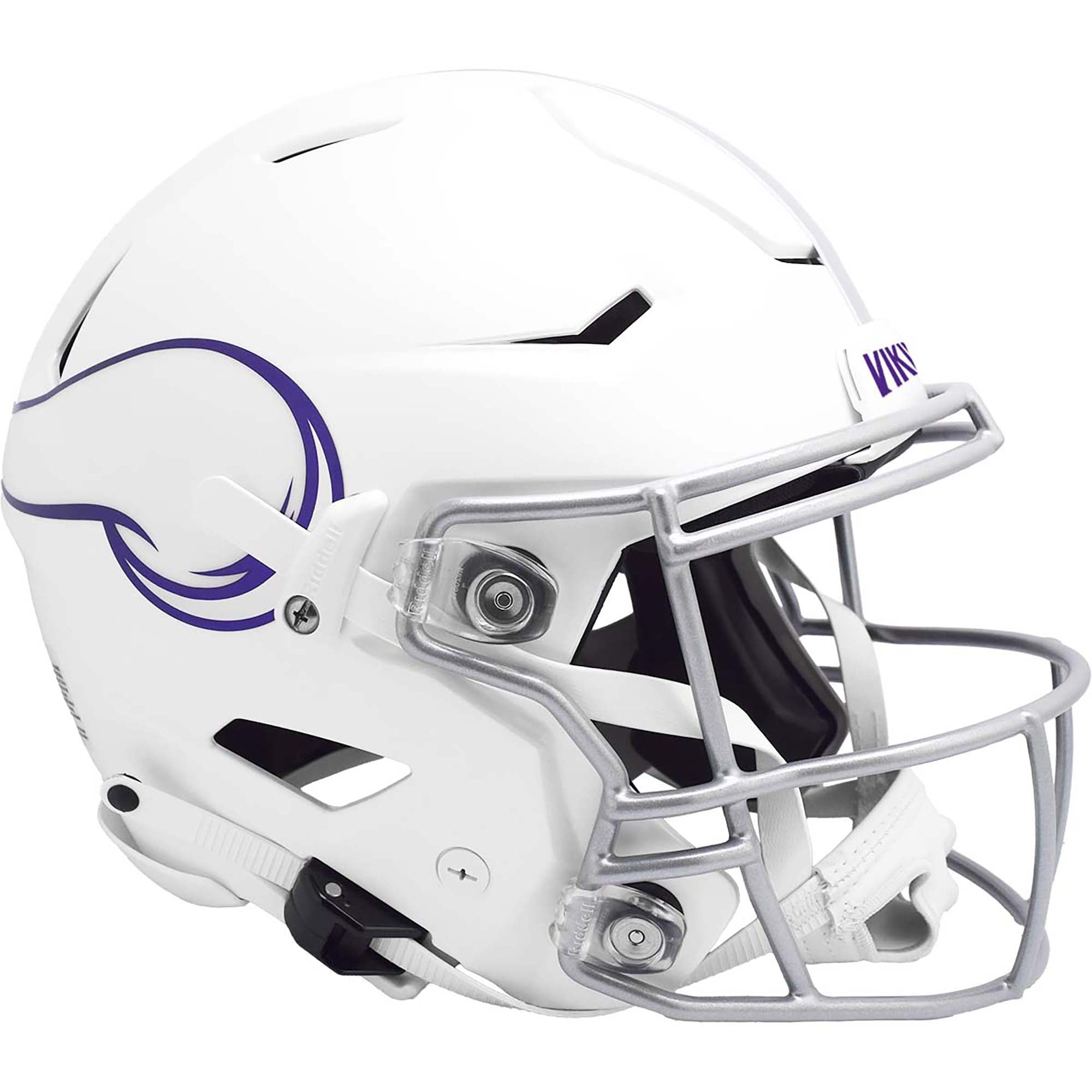 Casque authentique Riddell Minnesota Vikings 2024 sur le terrain Alternate Speed ​​Flex