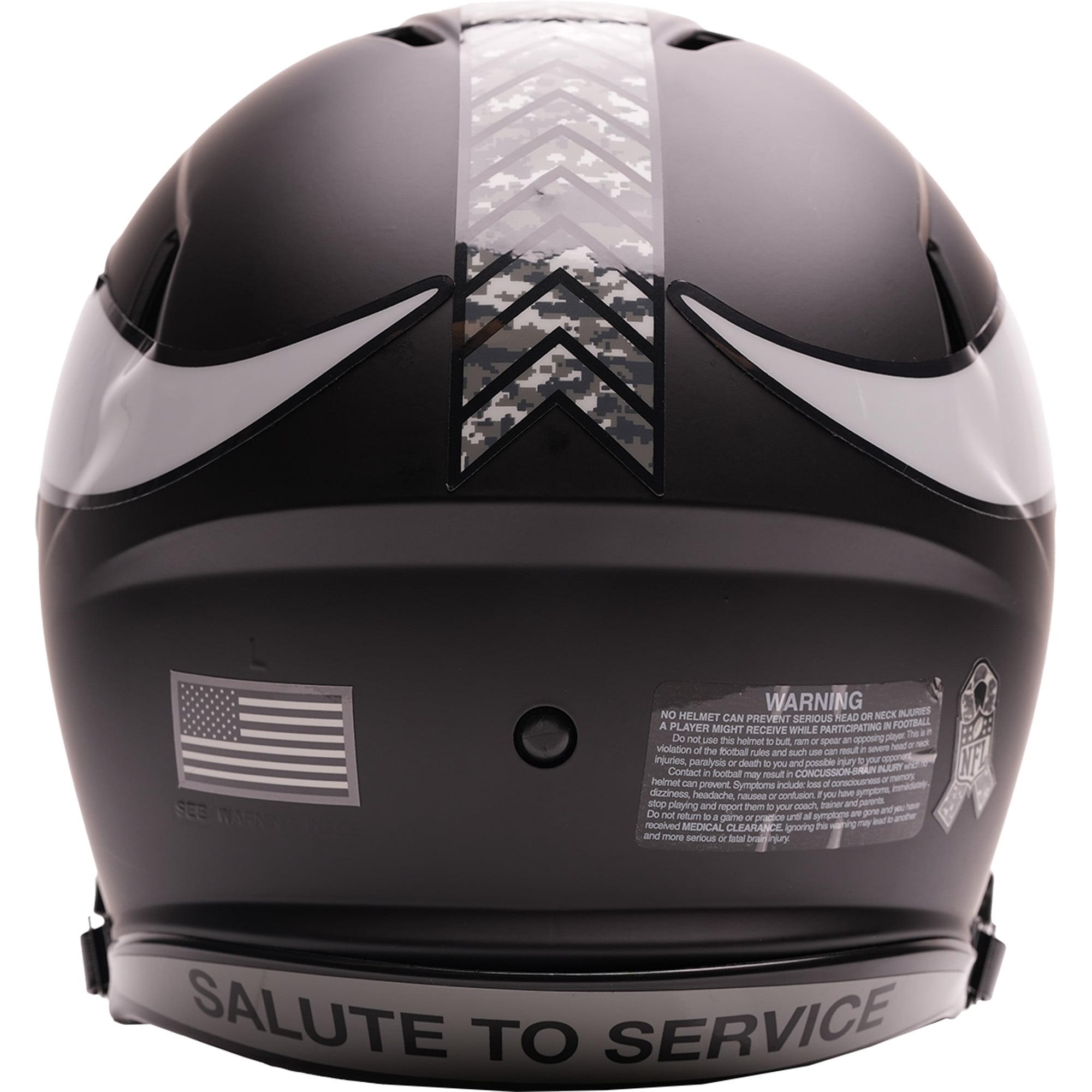 Casque authentique Riddell Minnesota Vikings 2026 Salute to Service Speed