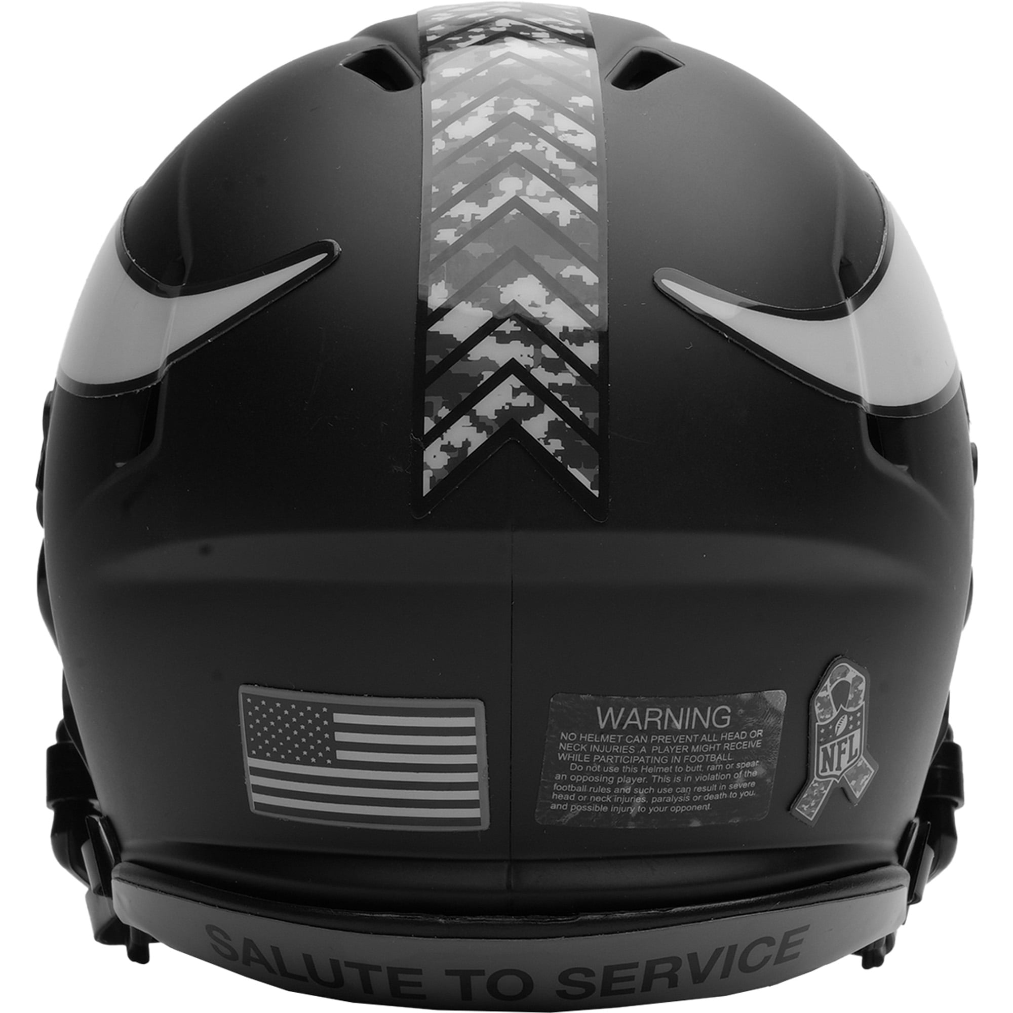 Mini-casque Riddell Minnesota Vikings 2026 Salute to Service Speed
