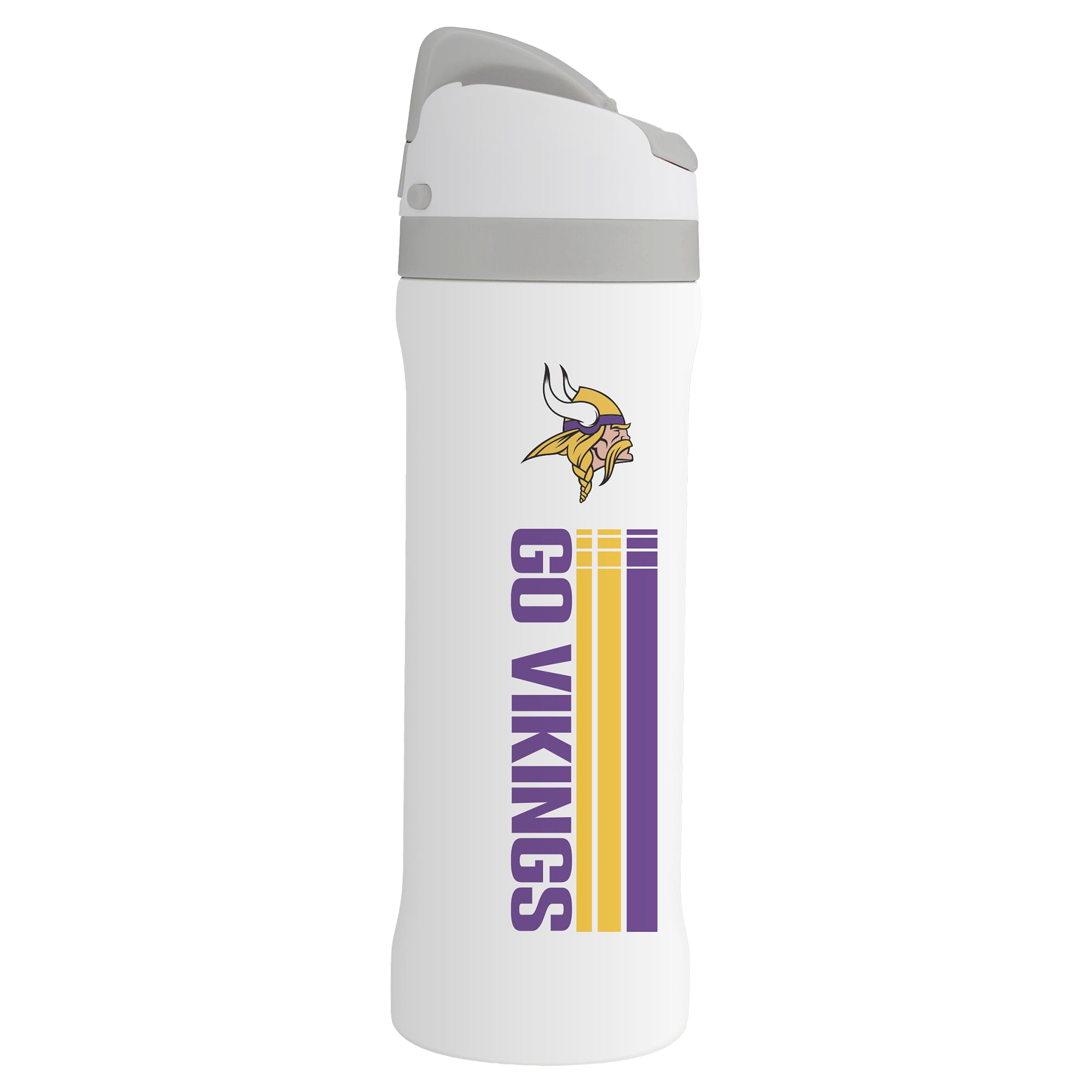 Gobelet isotherme en acier inoxydable de 710 ml (24 oz) à slogan Minnesota Vikings de The Memory Company