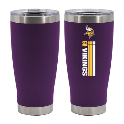 Minnesota Vikings The Memory Company Let's Go 20oz. Stainless Steel Tumbler