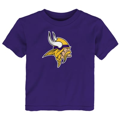 Minnesota Vikings Outerstuff Toddler Primary Logo T-Shirt - Purple

