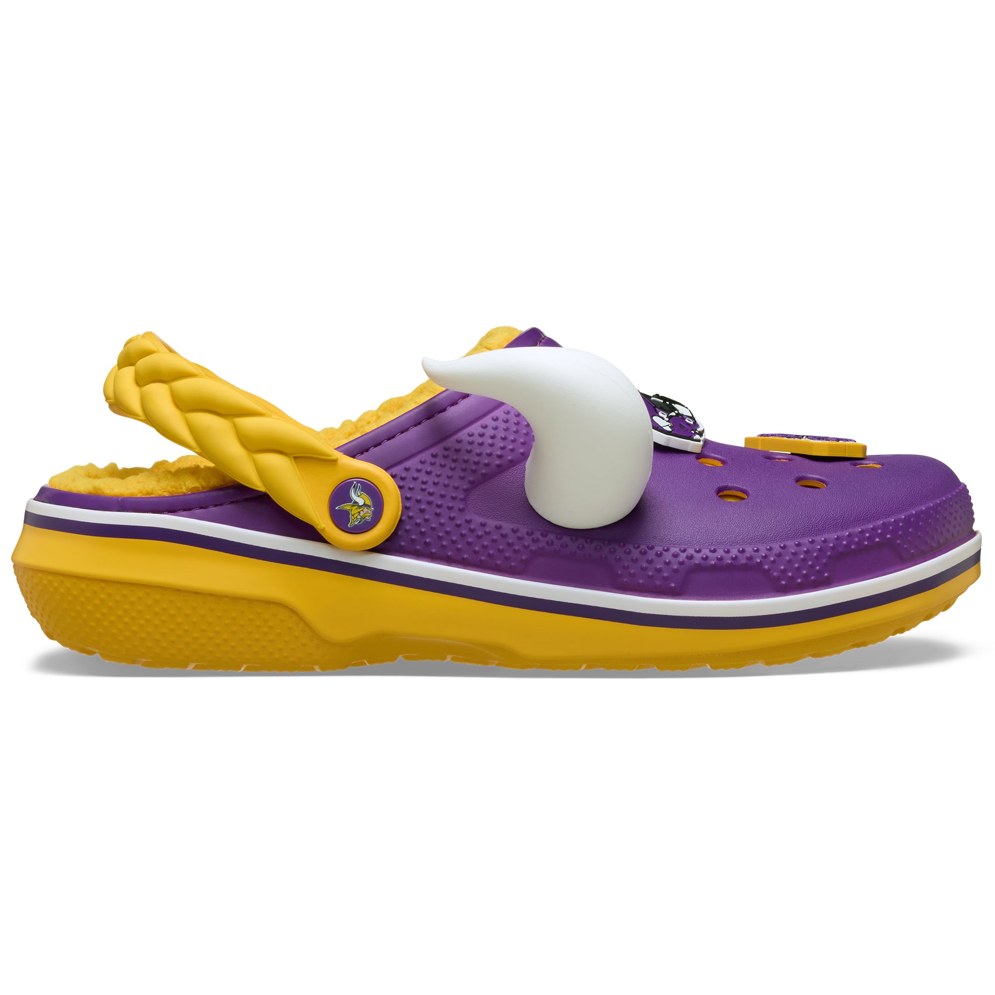 Sabots Crocs unisexes Minnesota Vikings Classic doublés