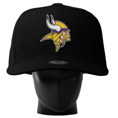  Minnesota Vikings Noggin Boss Unisex Oversized Hat - Black