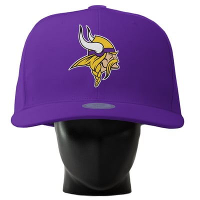  Minnesota Vikings Noggin Boss Unisex Oversized Hat - Purple