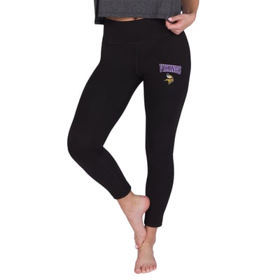Minnesota Vikings Concepts Sport Women's Sentry Knit Leggings - Black
