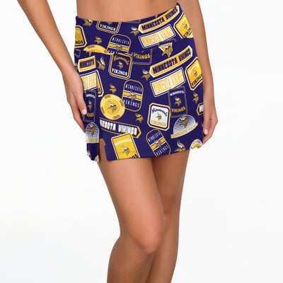 Minnesota Vikings Concepts Sport Women's Grady Sleep Skort - Purple

