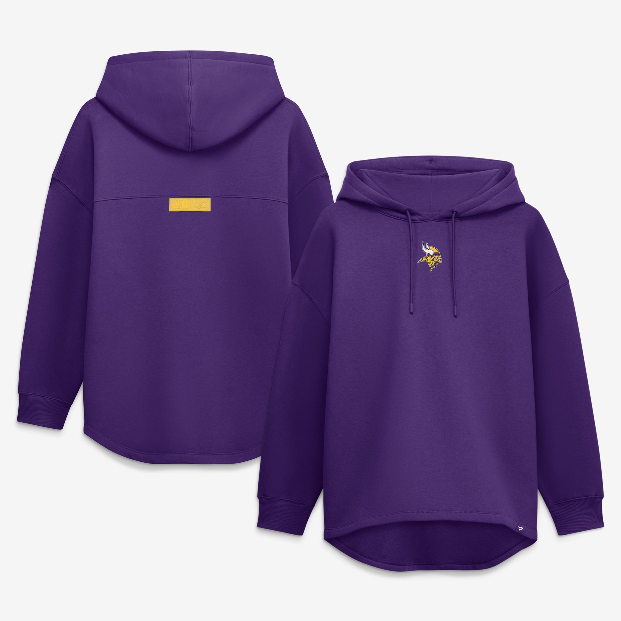 Women's Fanatics Purple Minnesota Vikings Oversized Tunic Hoodie