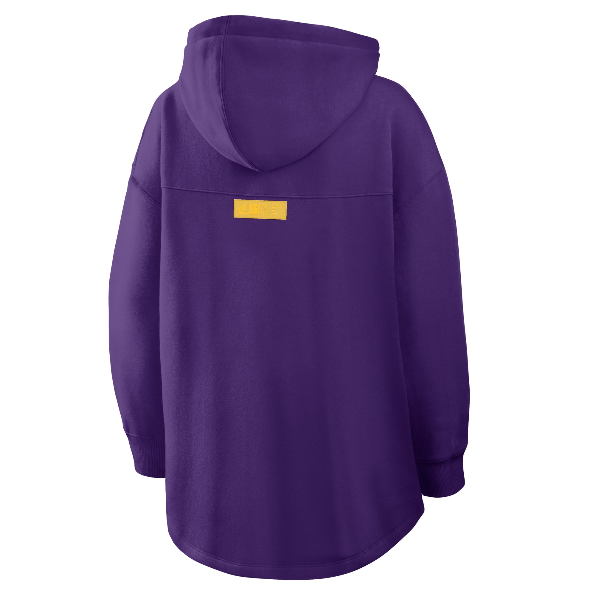 Women's Fanatics Purple Minnesota Vikings Oversized Tunic Hoodie