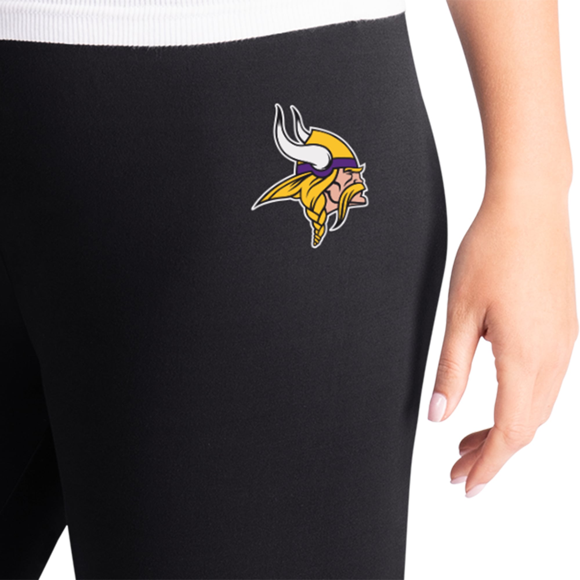 Women's G-III 4Her by Carl Banks Black Minnesota Vikings Pregame Leggings