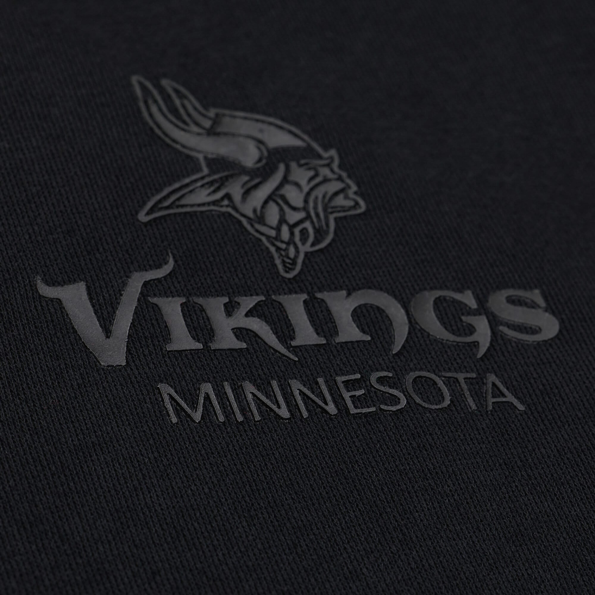 Women's Mitchell & Ness Minnesota Vikings Core Essentials Micro Logo Fleece Sweatshirt