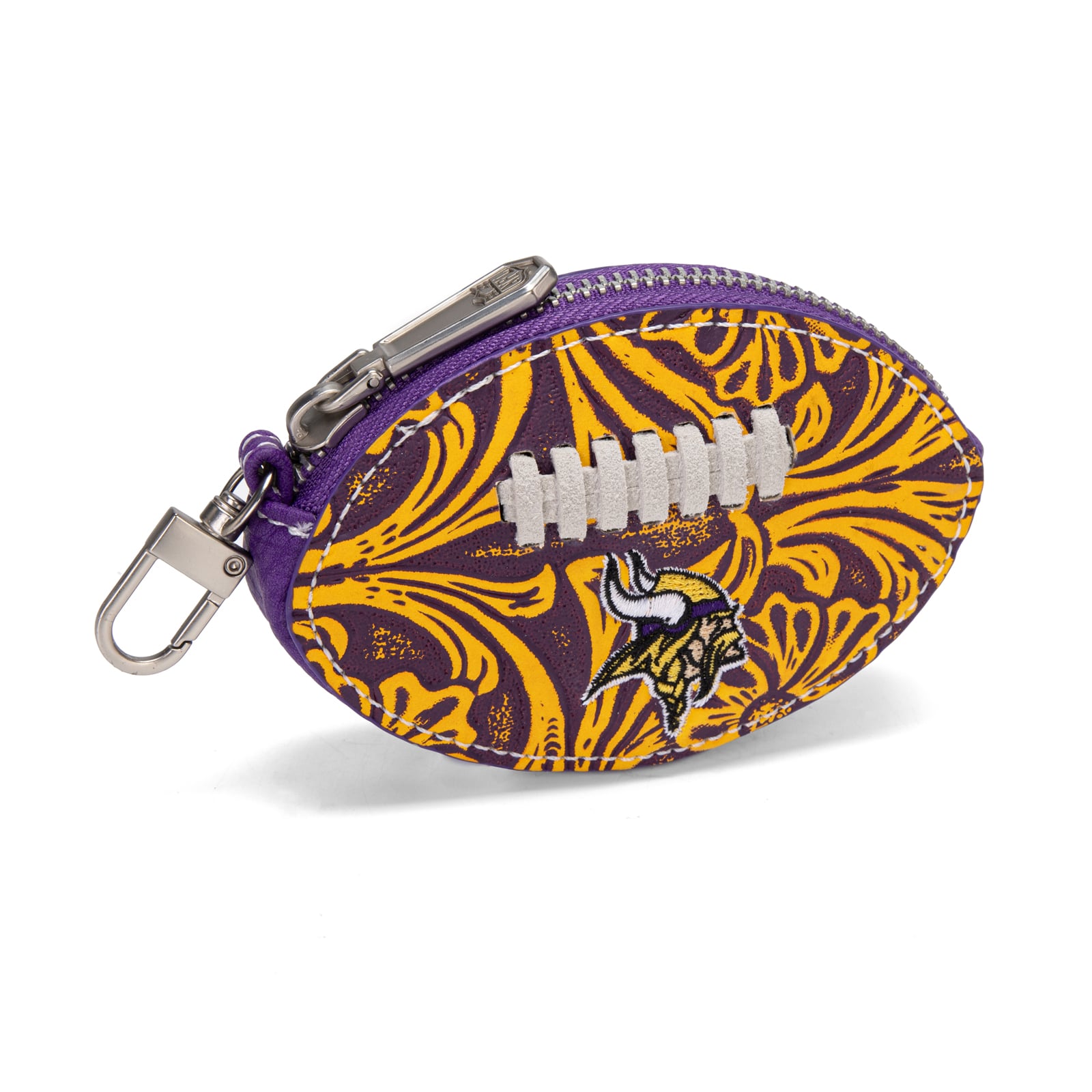 Women's Montana West Minnesota Vikings Football Bag Charm