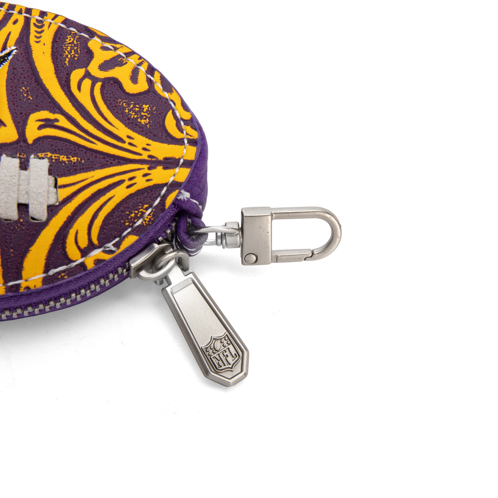 Women's Montana West Minnesota Vikings Football Bag Charm