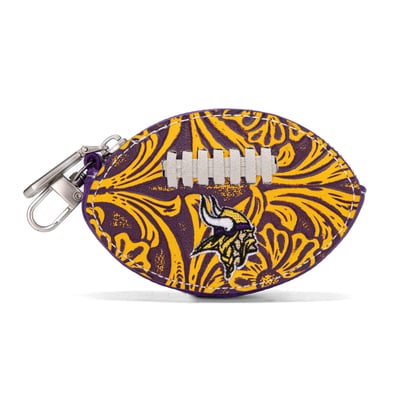 Minnesota Vikings Montana West Women's Football Bag Charm