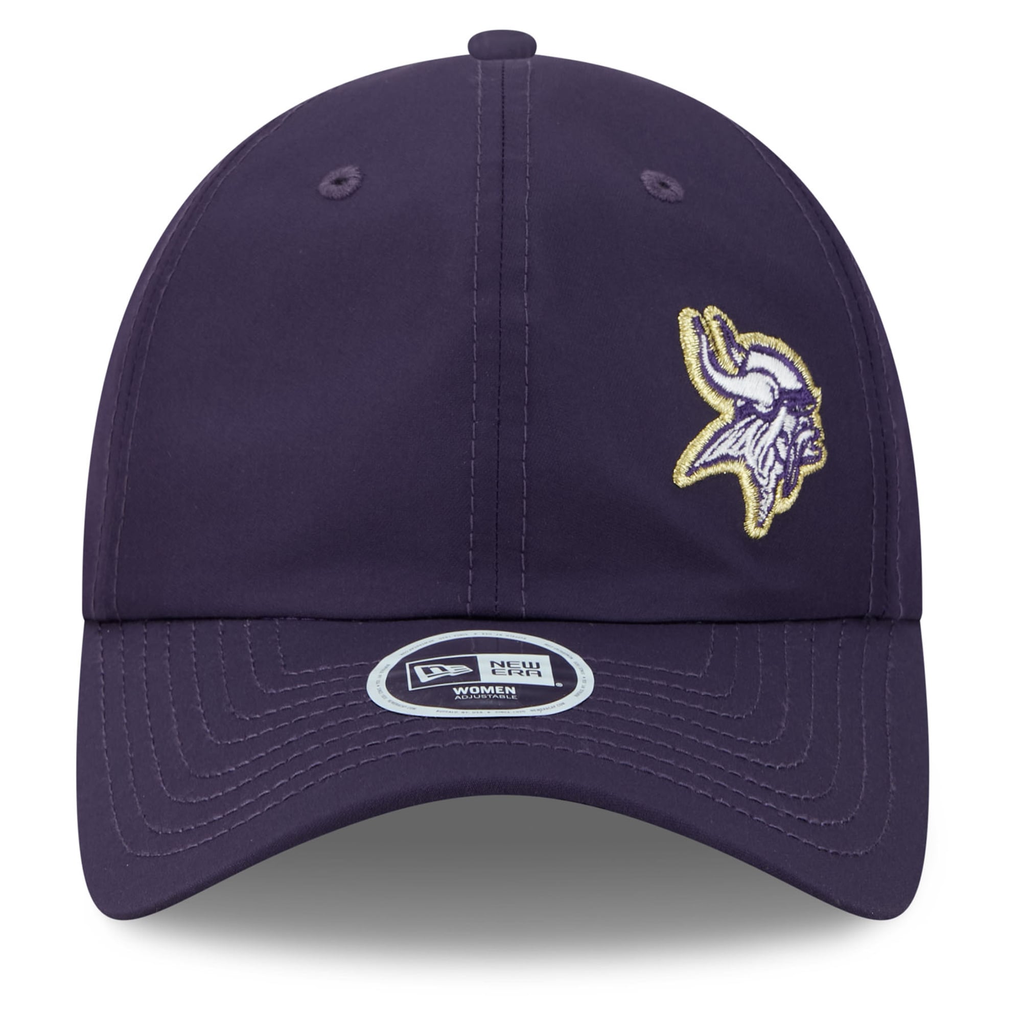 Women's New Era Purple Minnesota Vikings 2026 Rivalries Collection Pony Tail Adjustable Hat