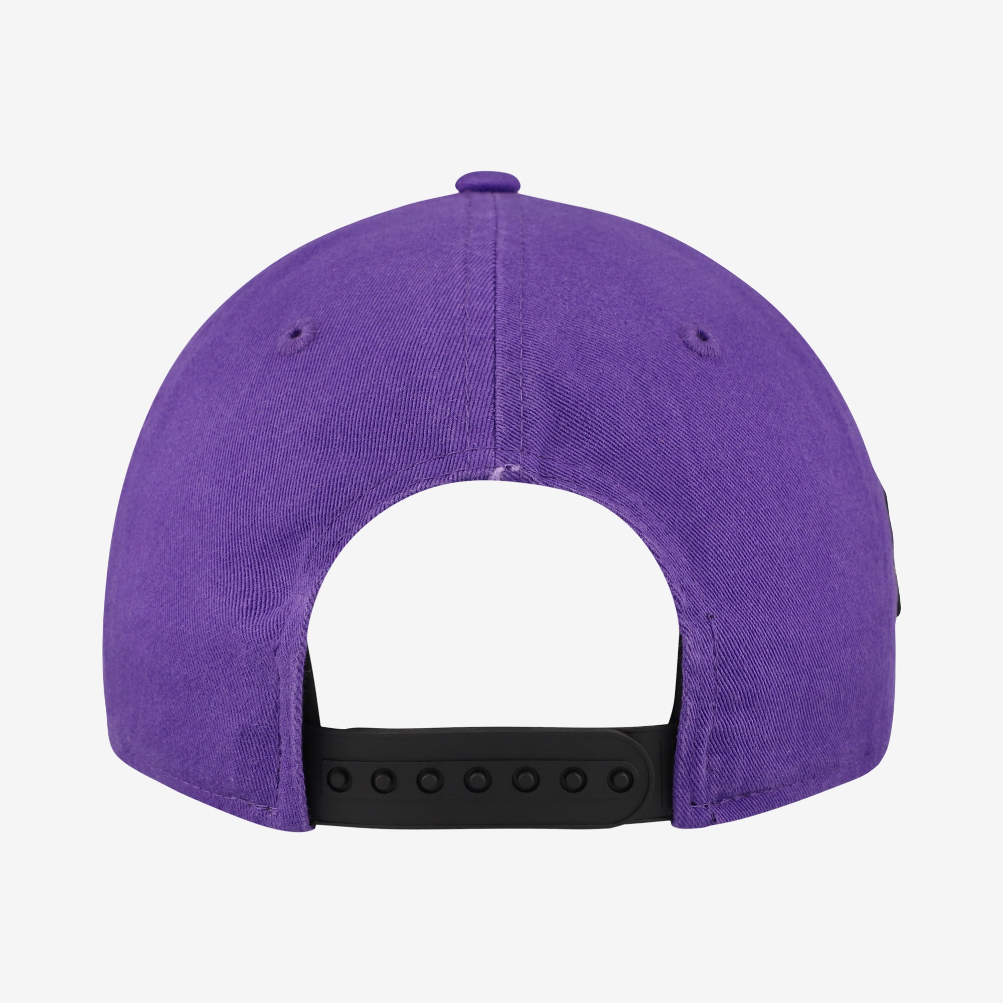 Casquette ajustable New Era 9FORTY M-Crown violette Minnesota Vikings, police gothique