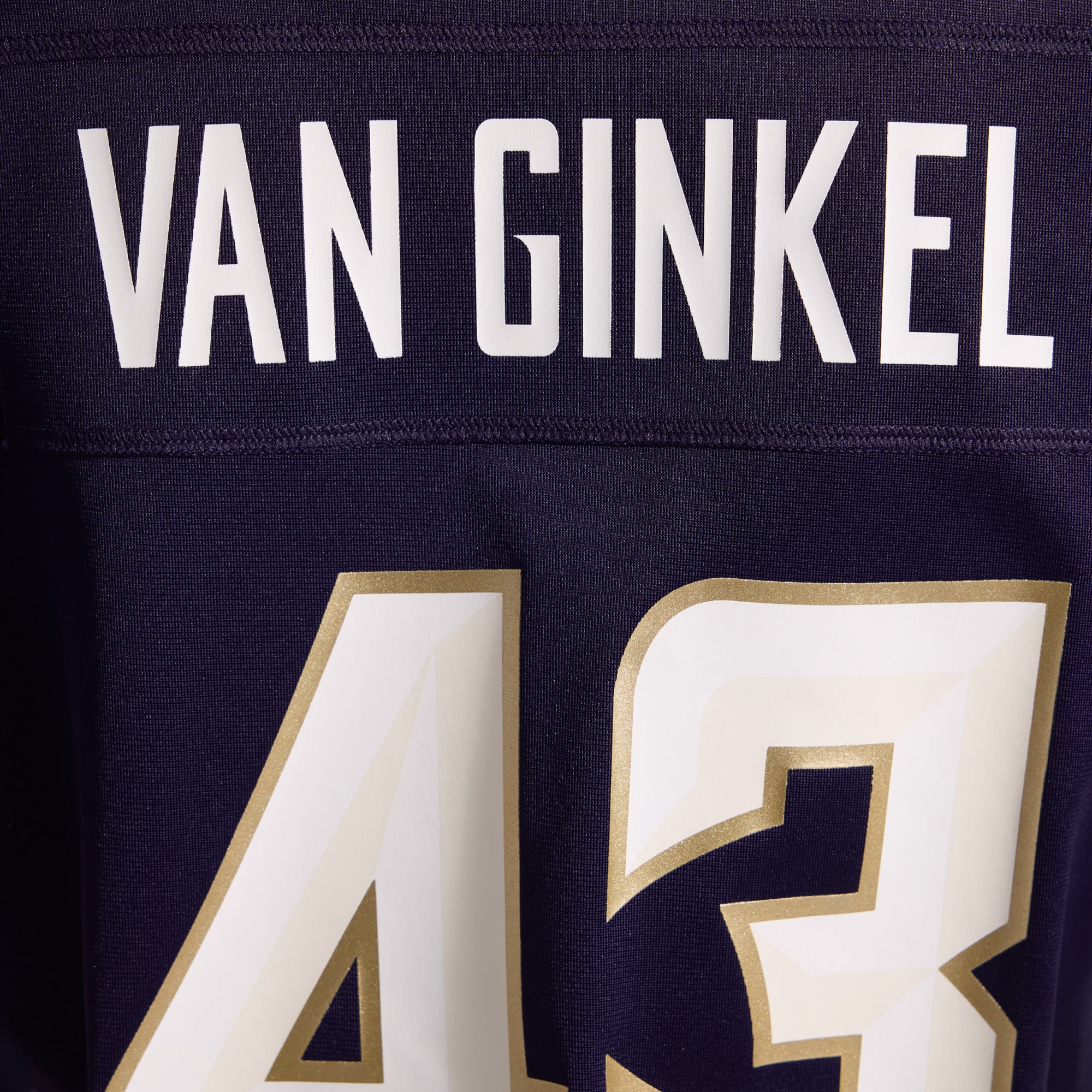 Women's Nike Andrew Van Ginkel Purple Minnesota Vikings 2026 Rivalries Collection Game Jersey