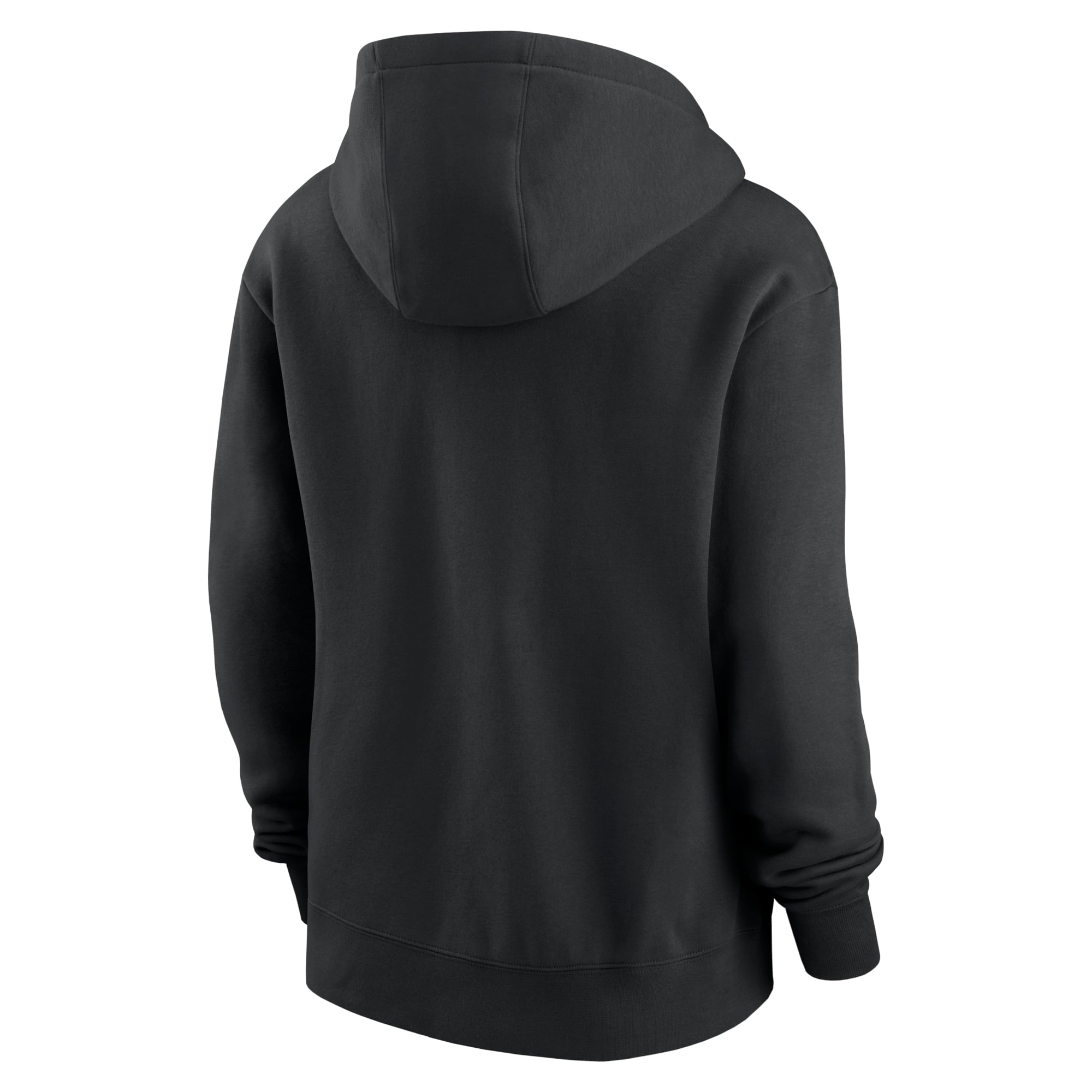 Sweat à capuche en polaire Nike Minnesota Vikings Club noir pour femme