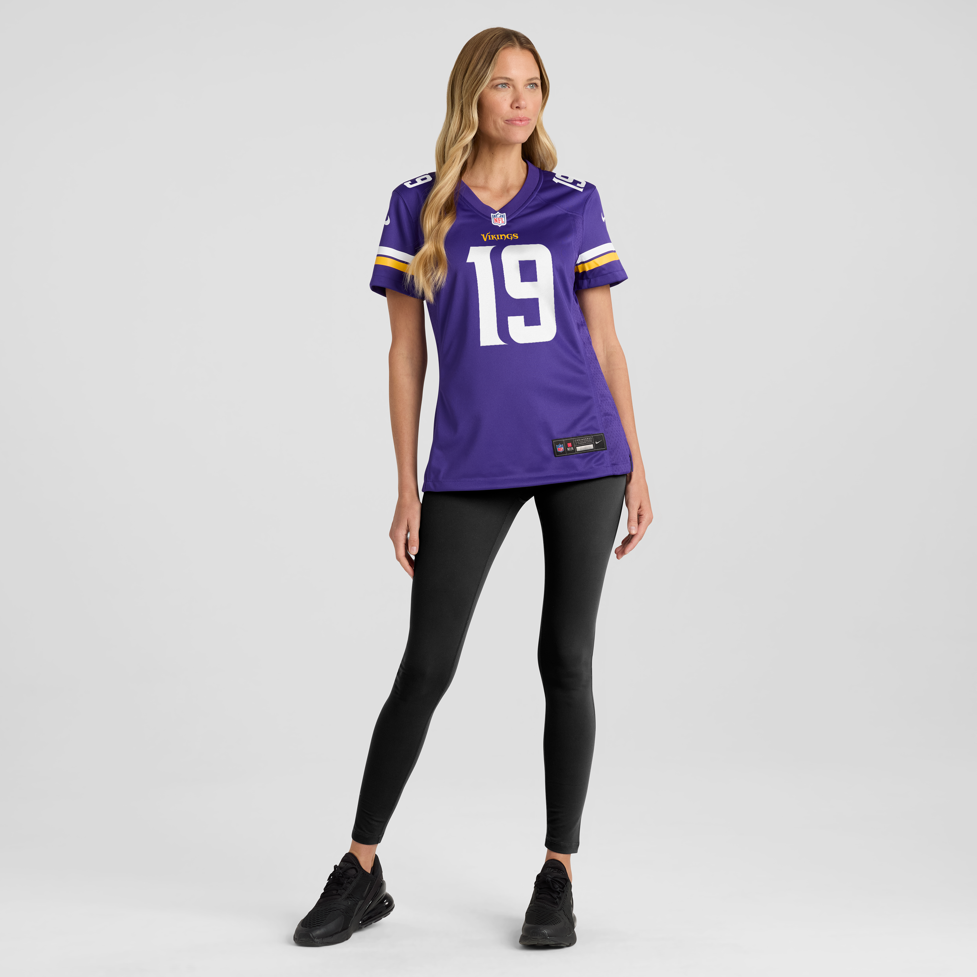 Women's Nike Brett Thorson Purple Minnesota Vikings Team Game Jersey